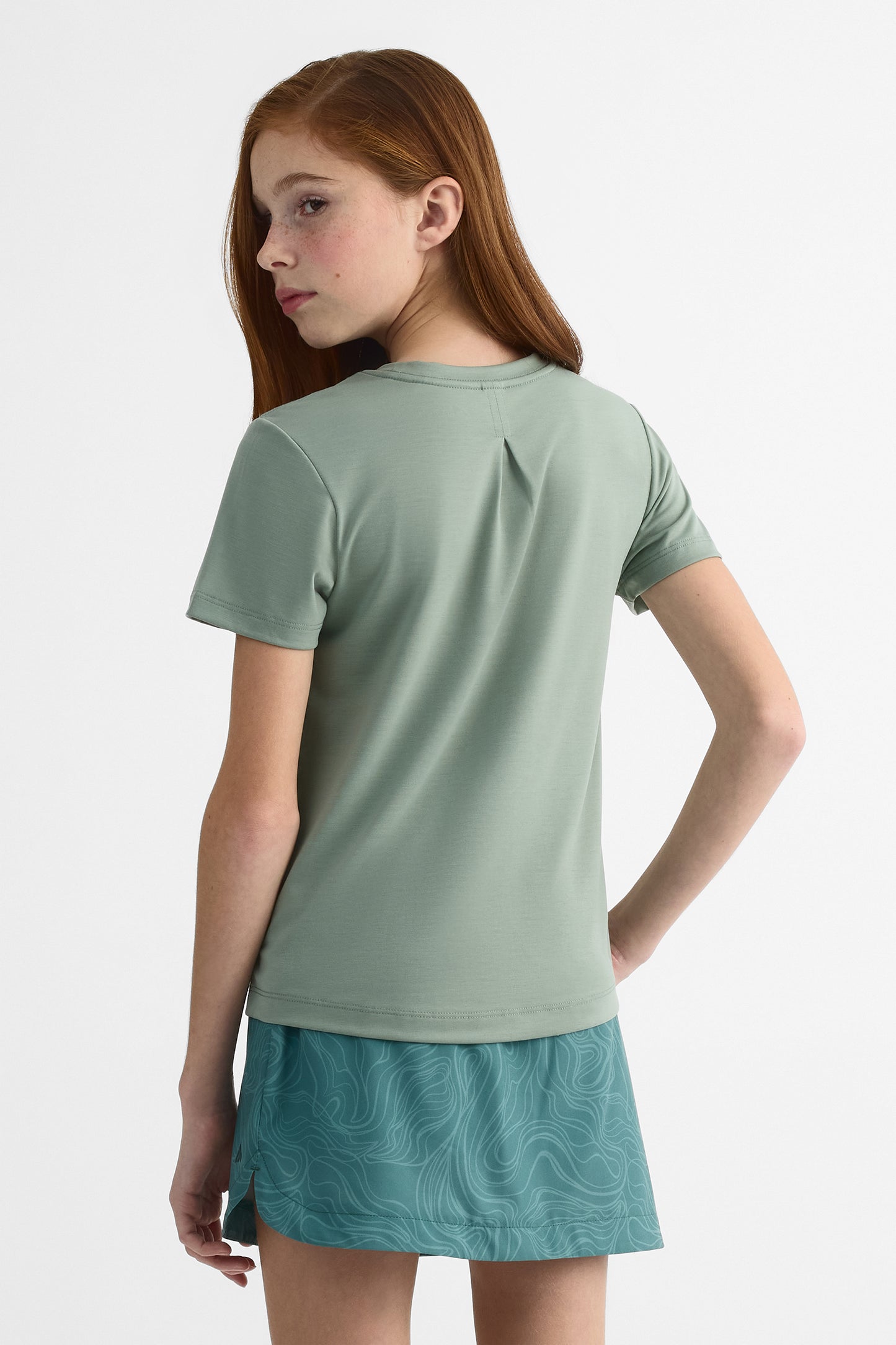 T-shirt en lyocell avec imprimé - Ado fille && KAKI