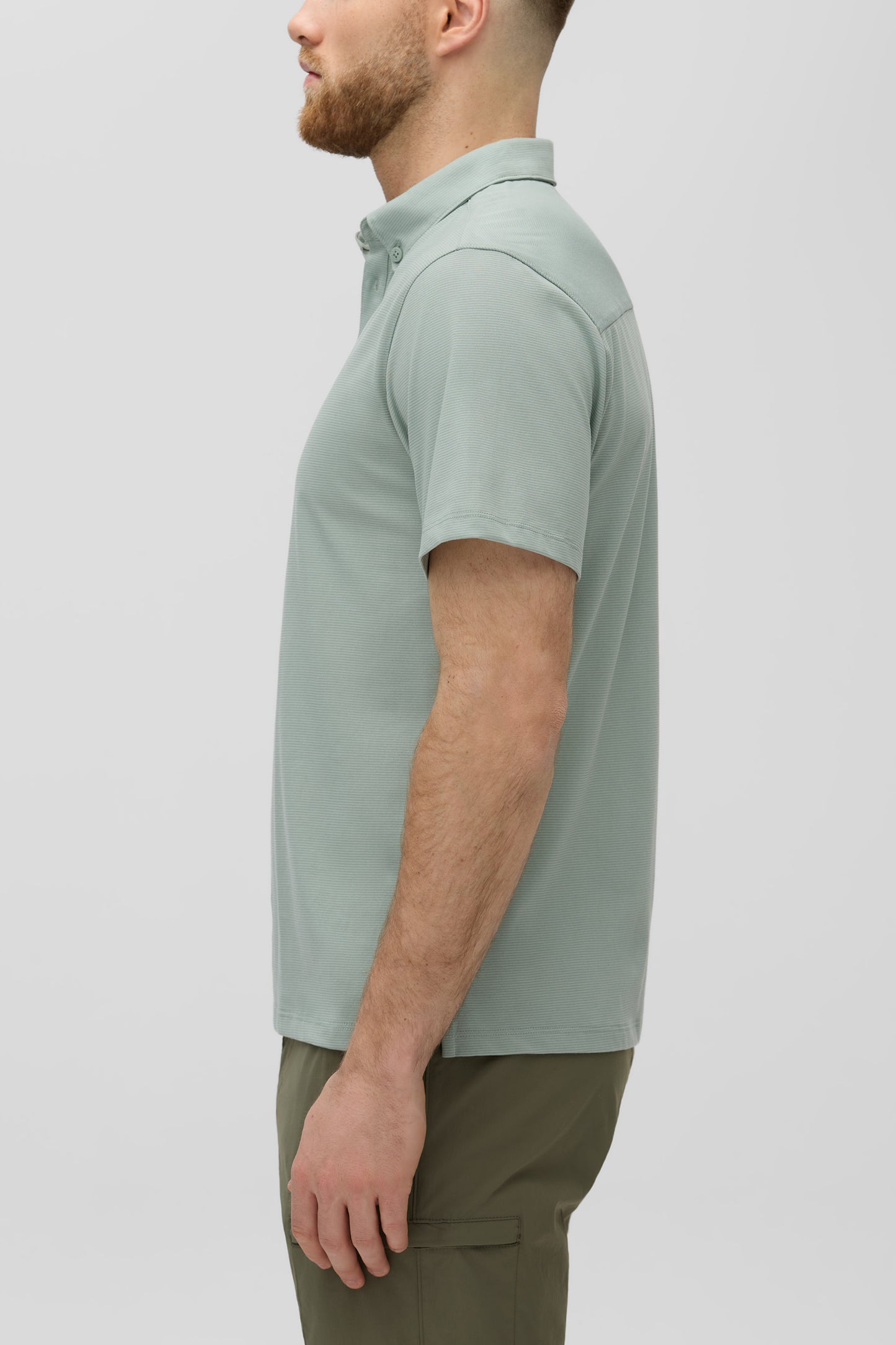 Polo technique évacuant l'humidité - Homme && VERT