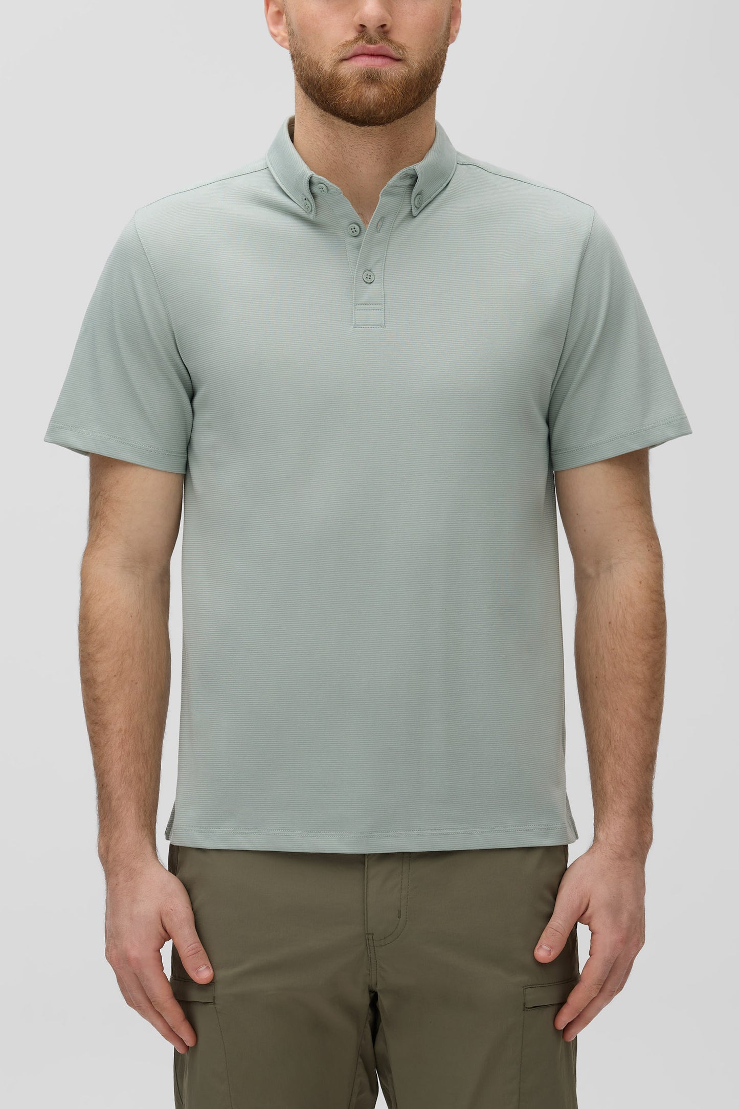 Polo technique évacuant l'humidité - Homme && VERT