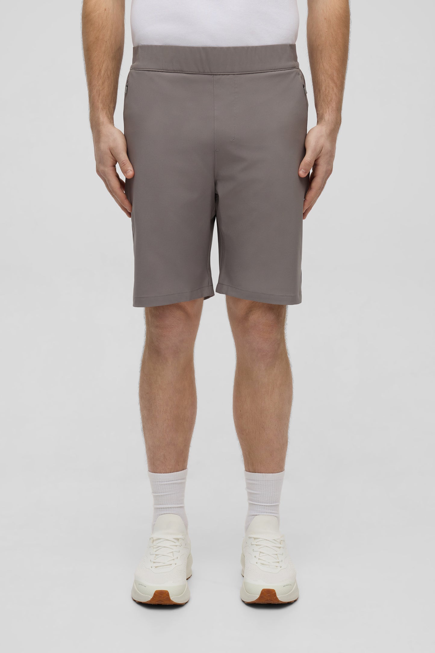 Short extensible facile d'entretien - Homme && GRIS