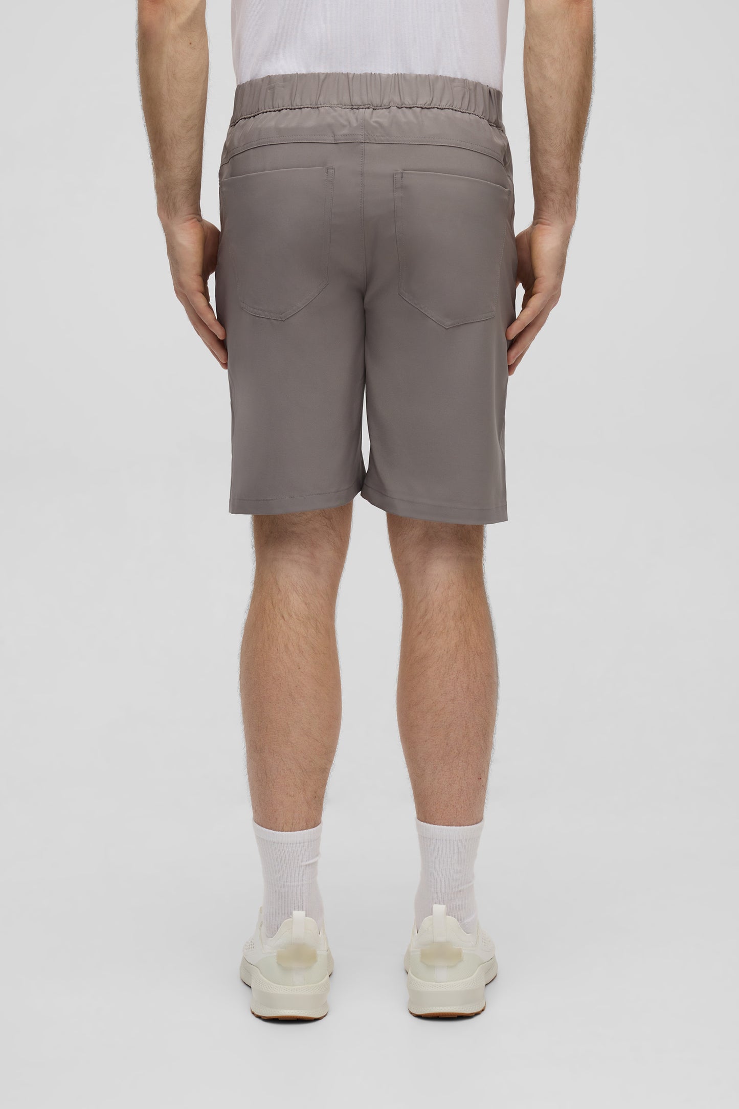Short extensible facile d'entretien - Homme && GRIS