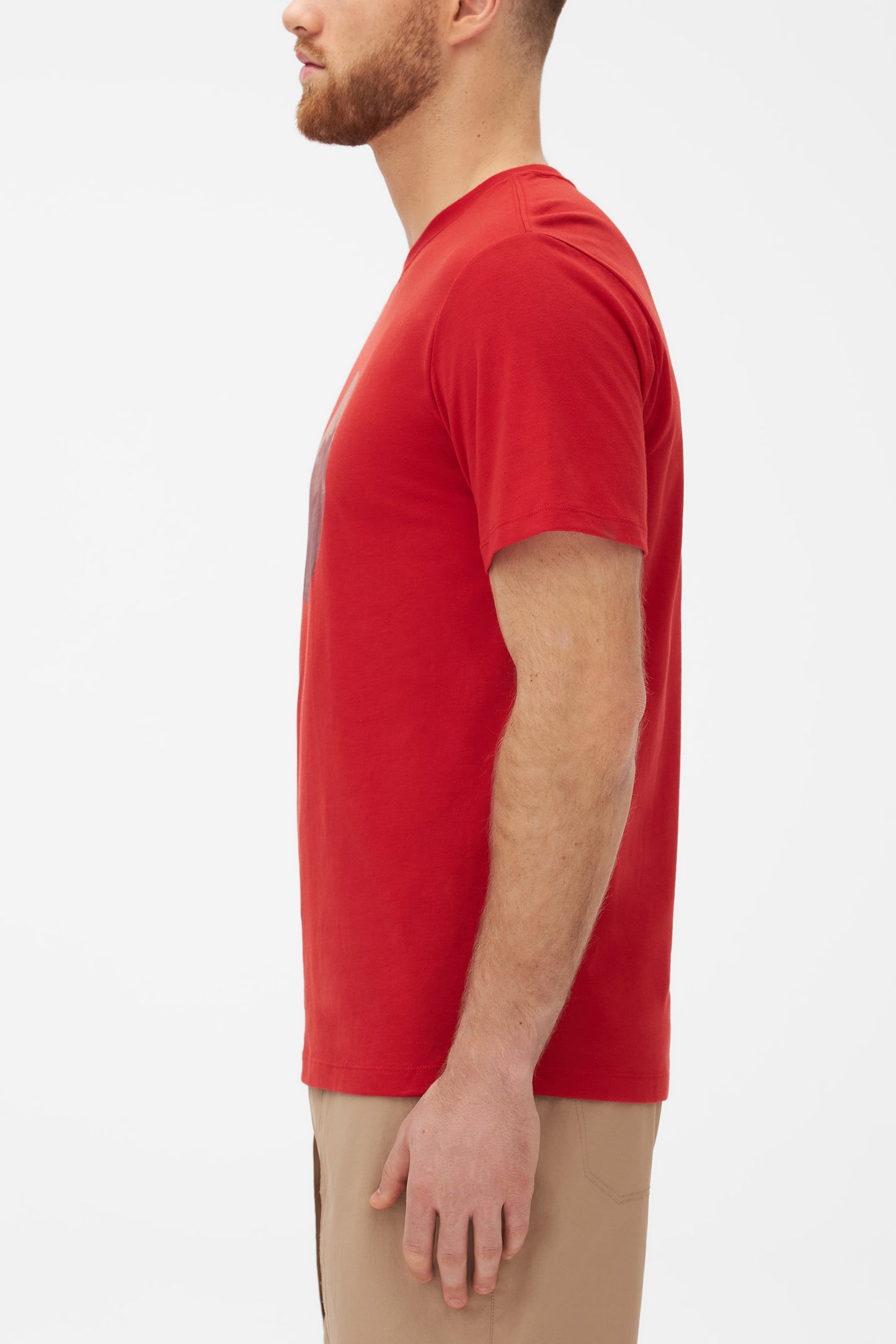 T-shirt performance écoresponsable - Homme && ROUGE