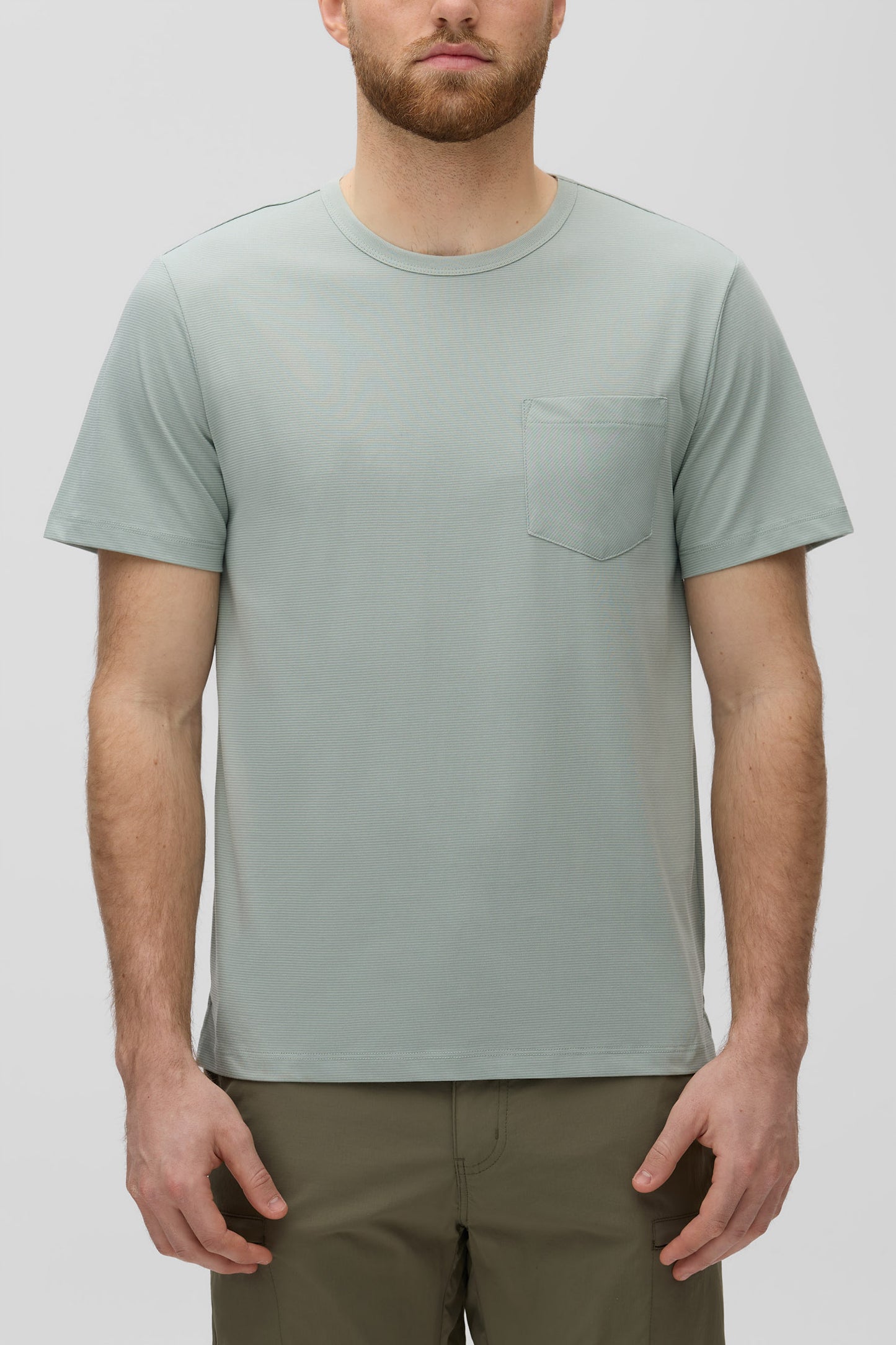 T-shirt évacuant l'humidité - Homme && VERT
