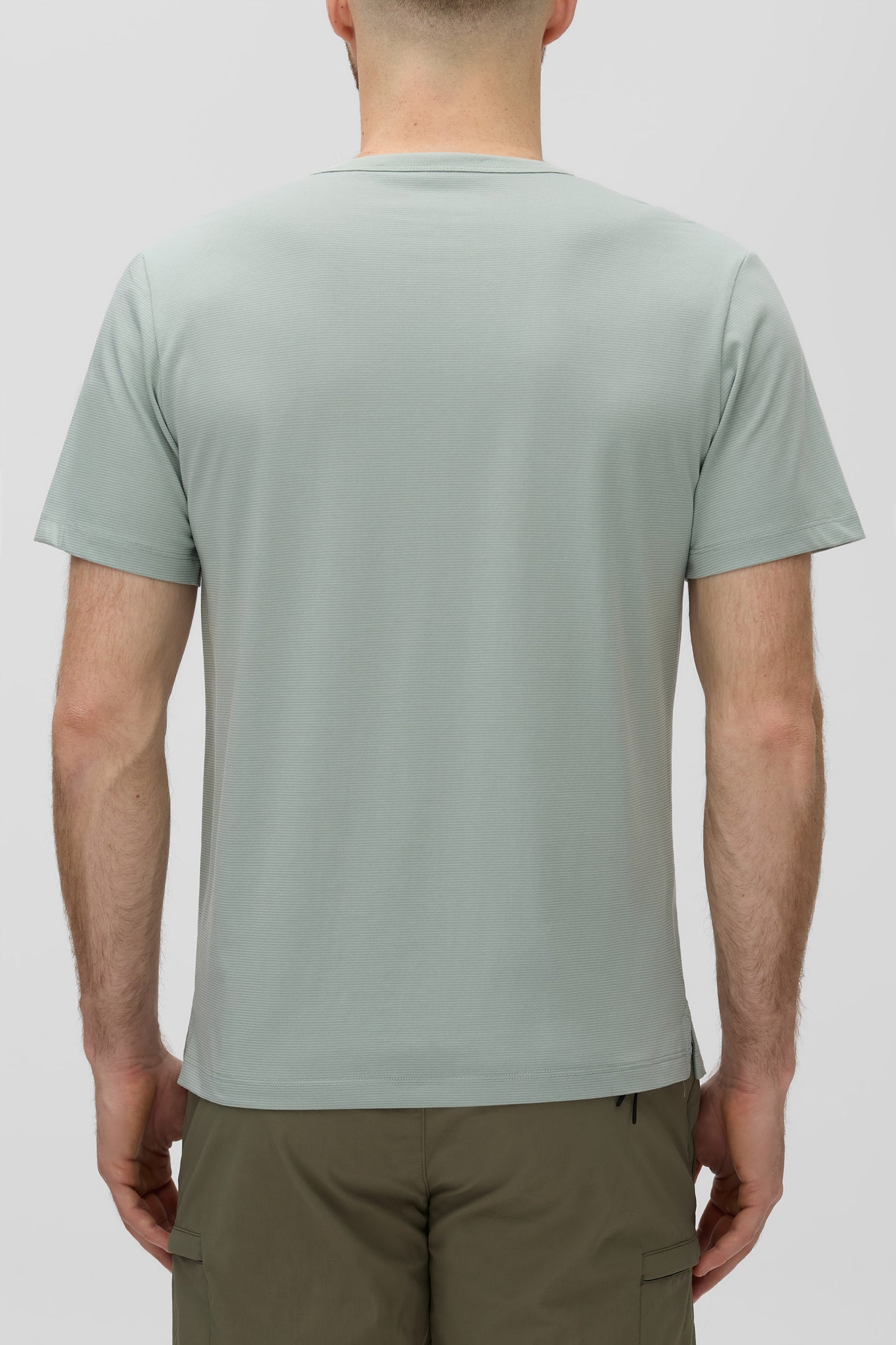 T-shirt évacuant l'humidité - Homme && VERT