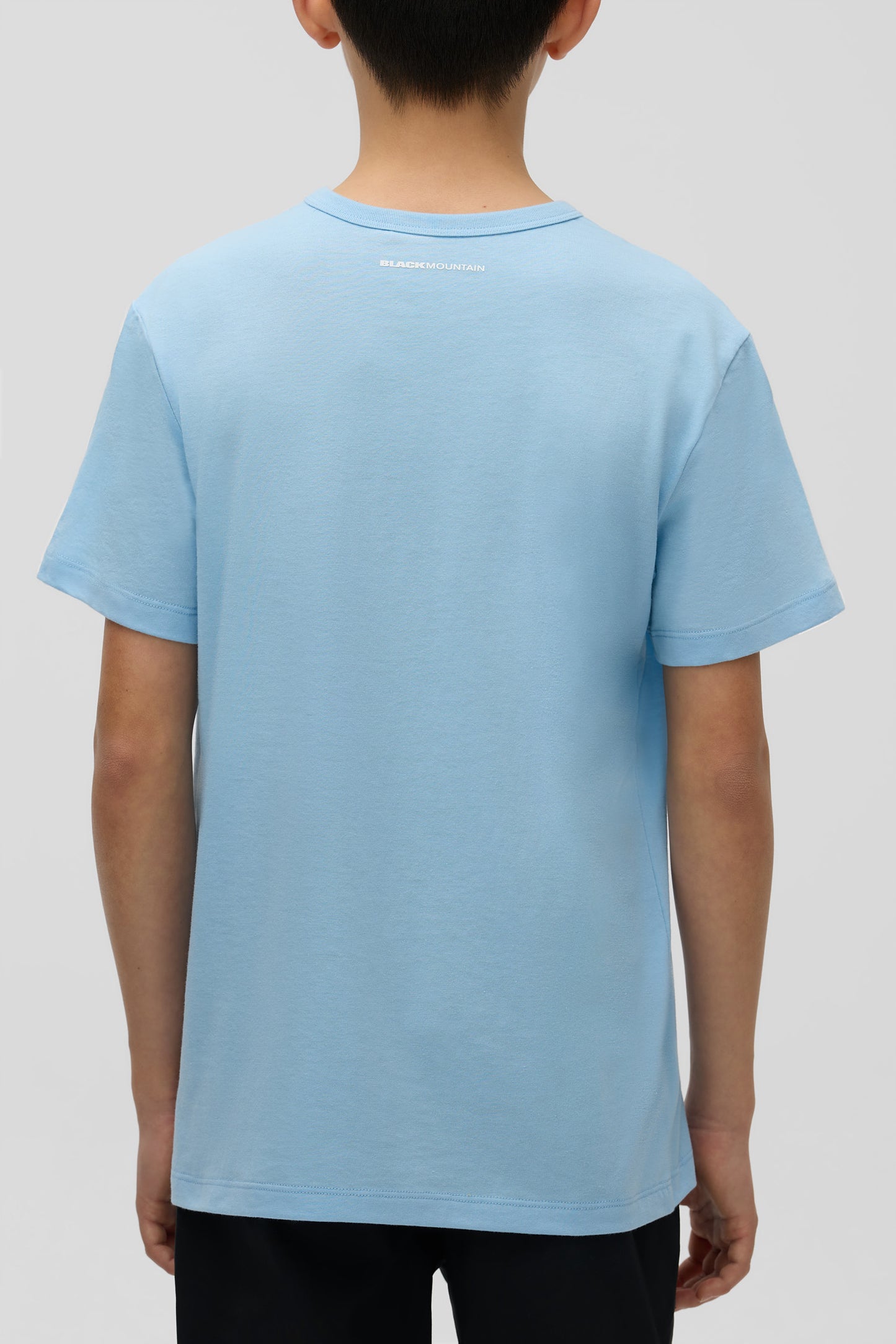 T-shirt sport fait de fibres recyclées - Ado garçon && BLEU PALE