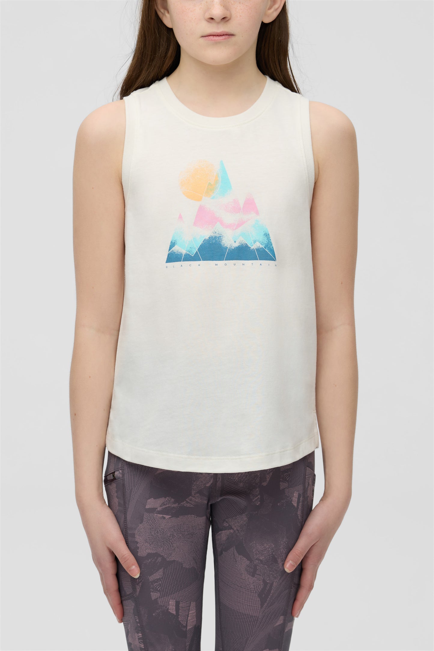 Camisole douce écoresponsable - Ado fille && BLANC