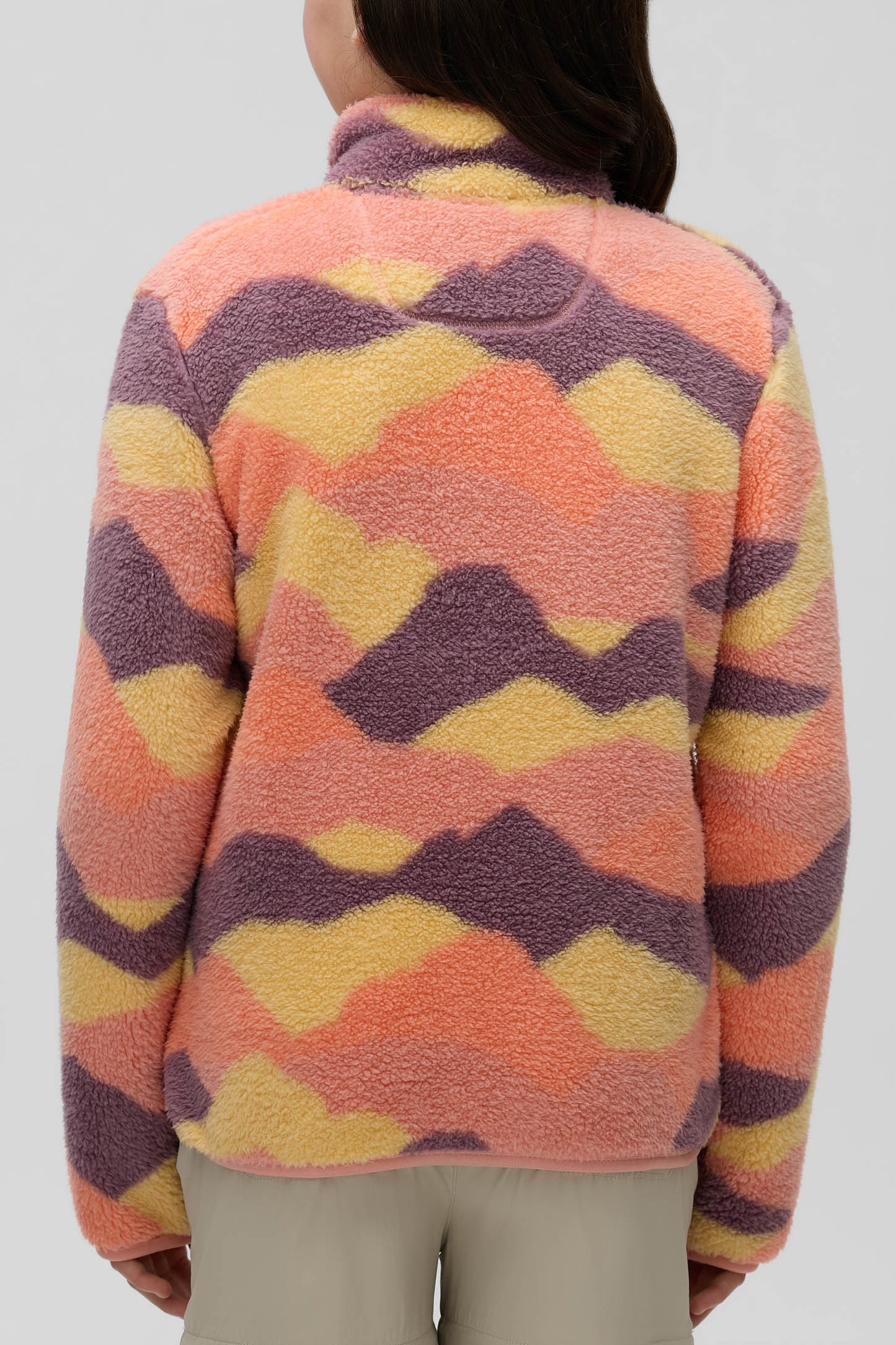 Chandail ultradoux en sherpa - Ado fille && ROSE MULTI