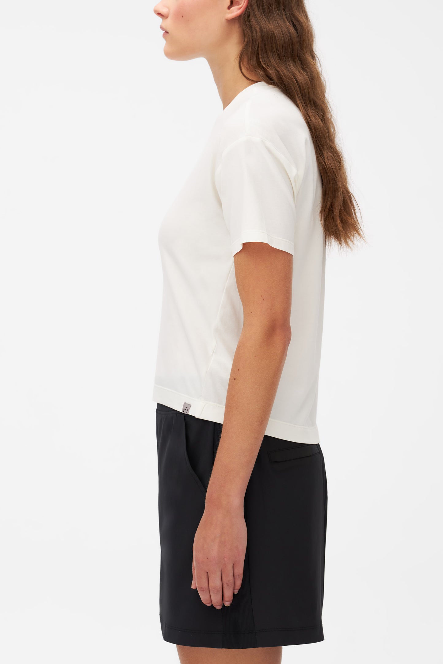 T-shirt léger évacuant l'humidité - Femme && BLANC