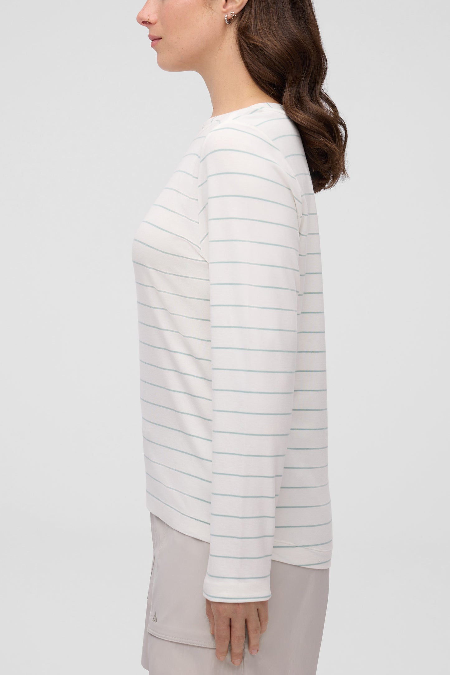 T-shirt technique à séchage rapide - Femme && BLANC MULTI