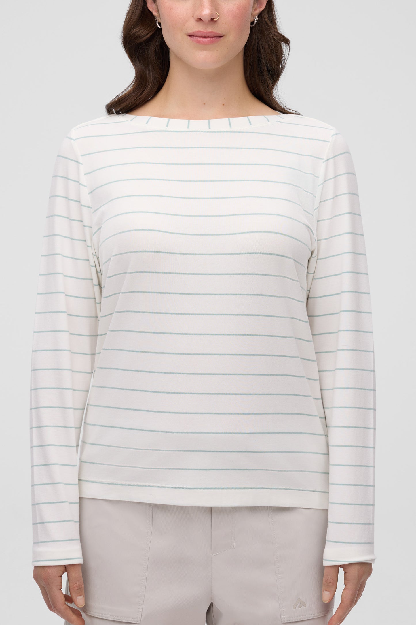 T-shirt technique à séchage rapide - Femme && BLANC MULTI