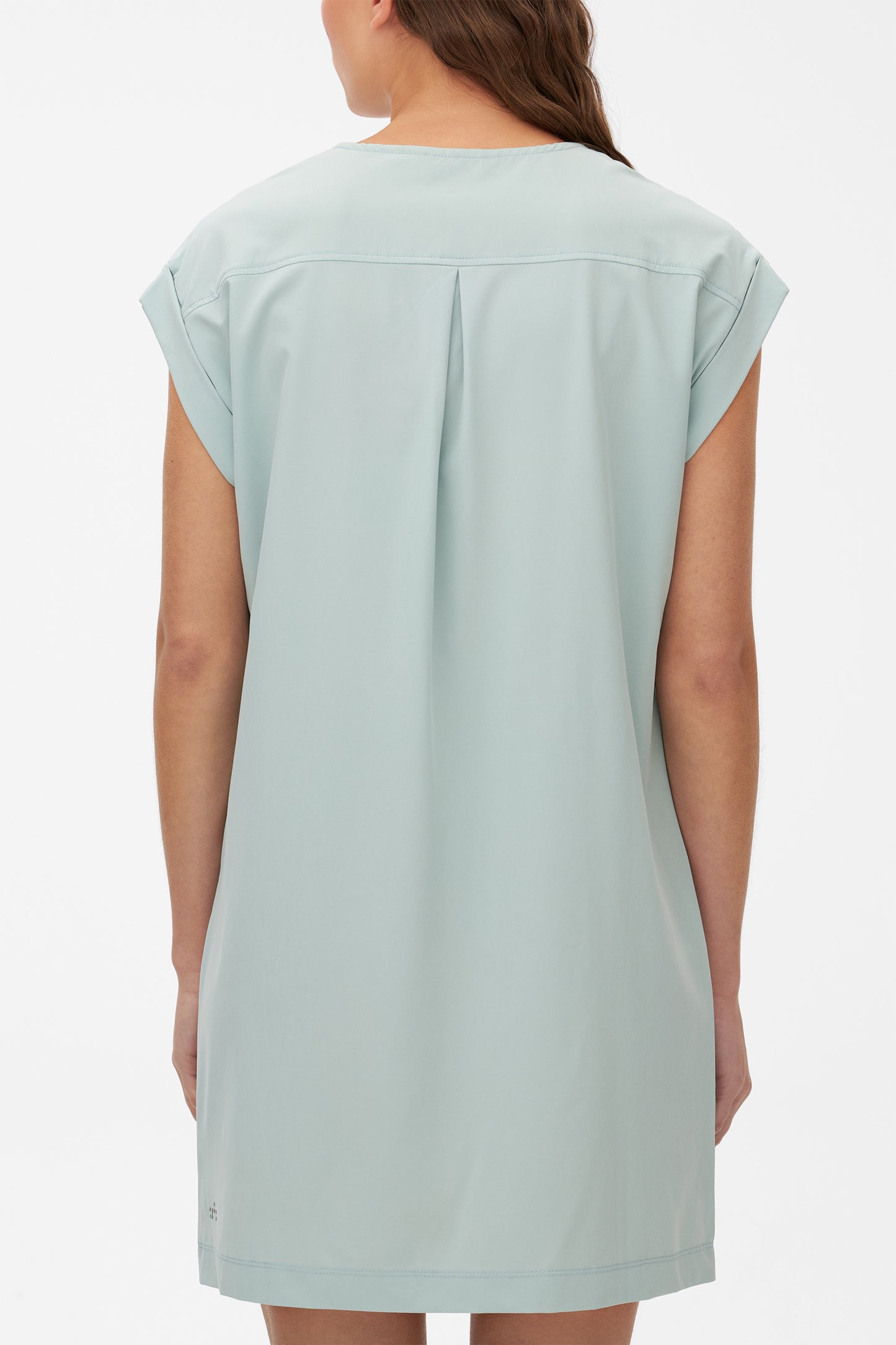 Robe cache-cœur à séchage rapide - Femme && VERT