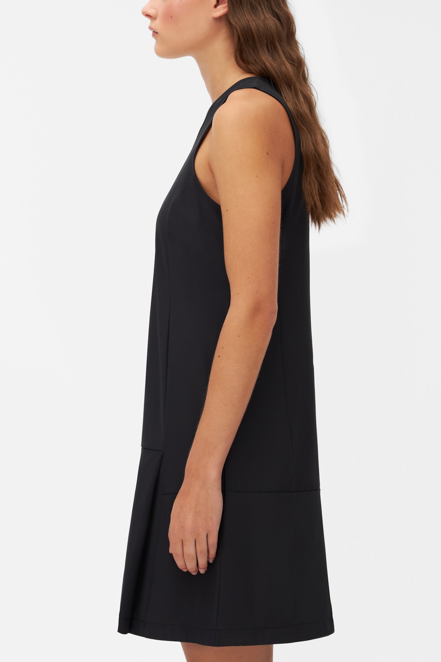 Robe sans manches antifroissement - Femme && GRIS FONCE