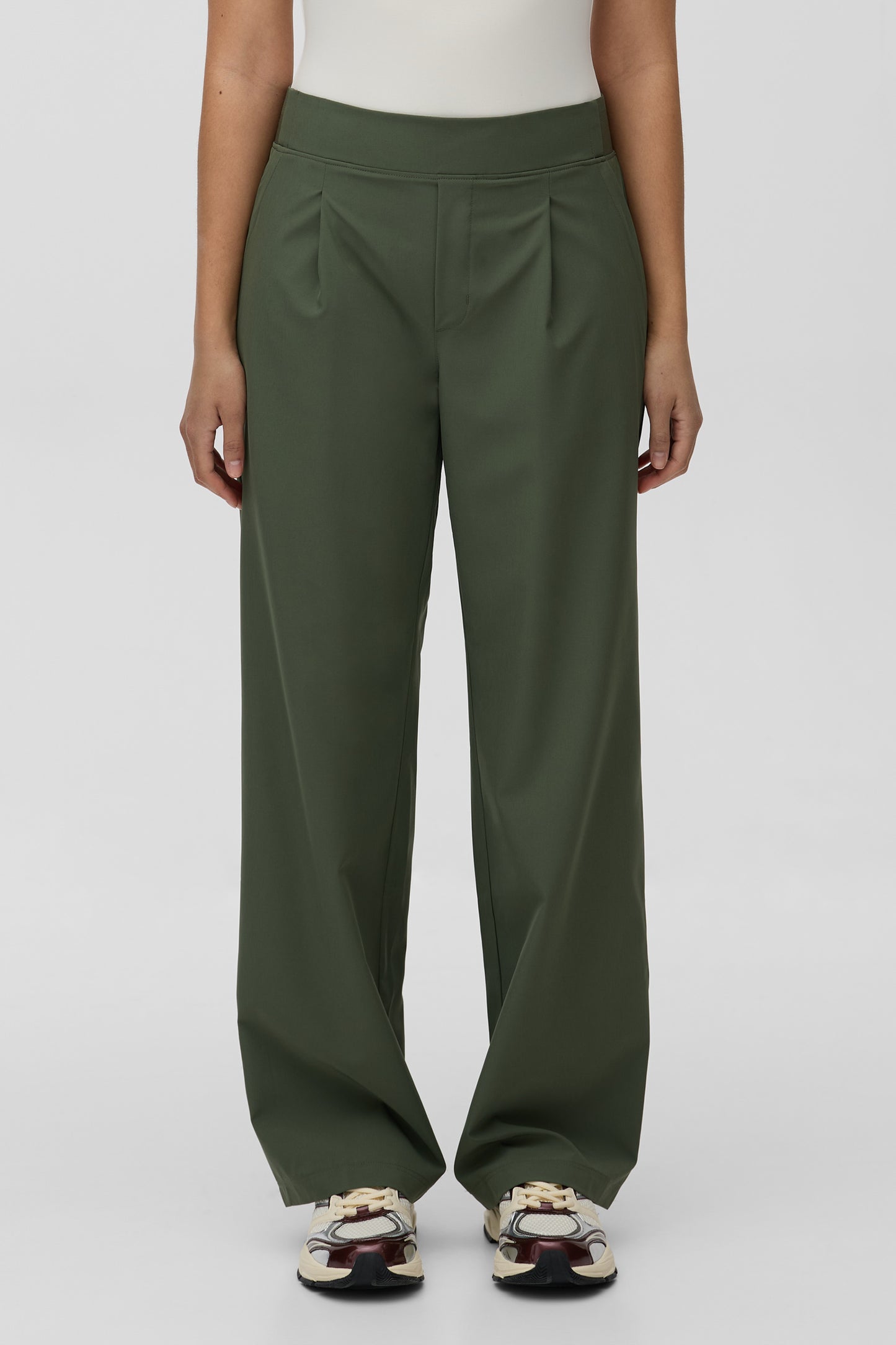 Pantalon résistant aux taches - Femme && VERT