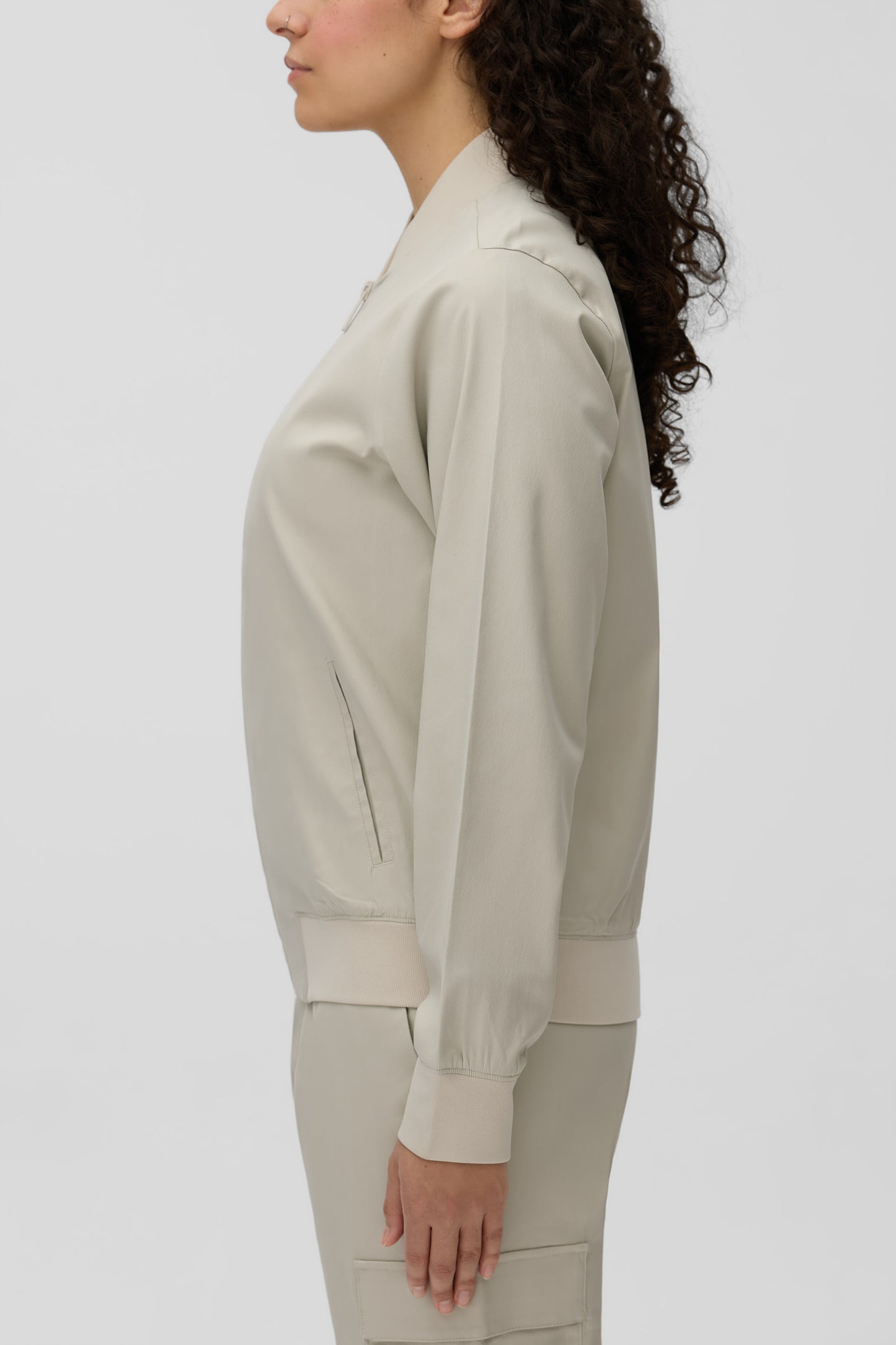 Veste en modal à séchage rapide - Femme && GRIS