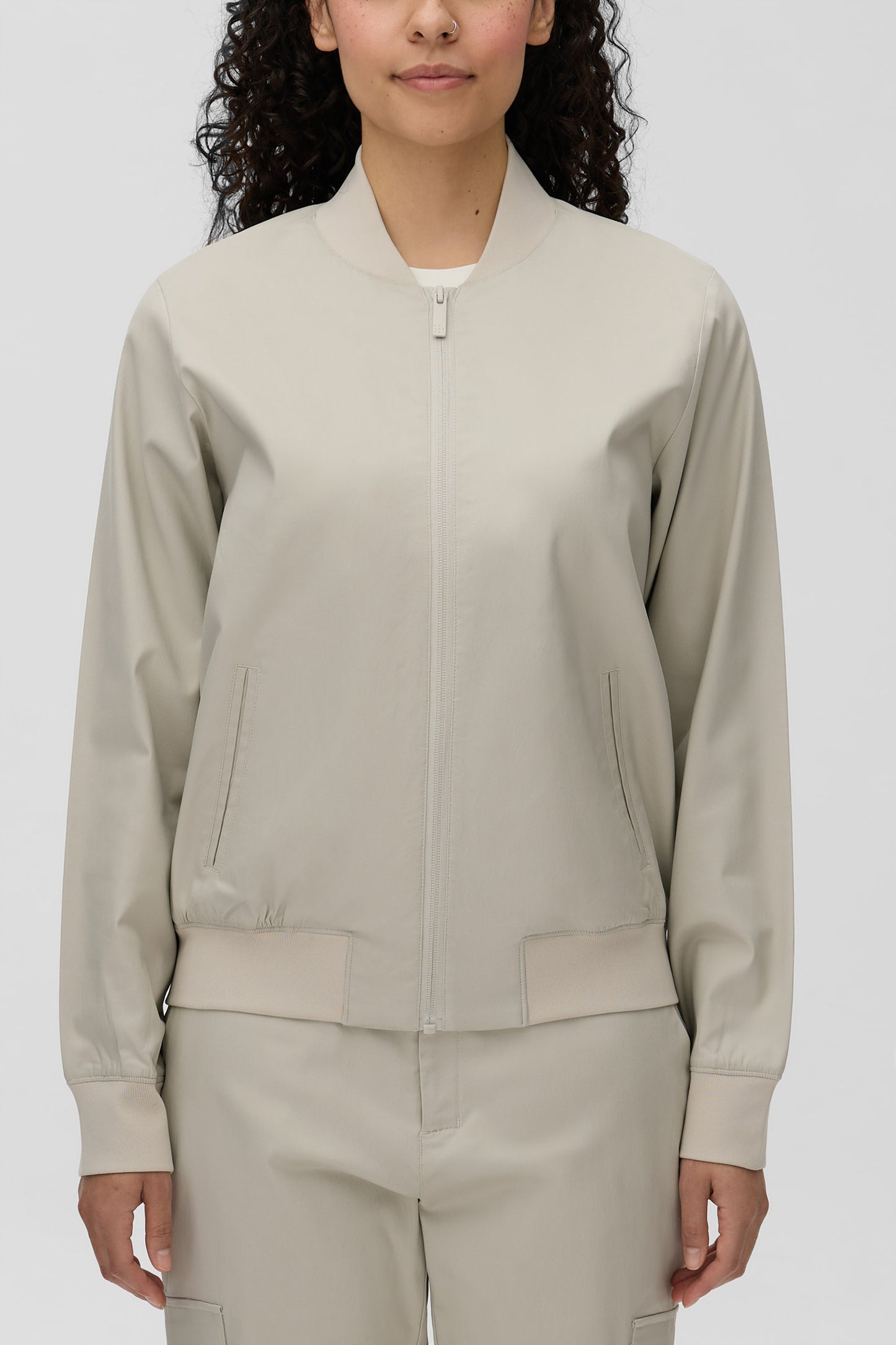 Veste en modal à séchage rapide - Femme && GRIS