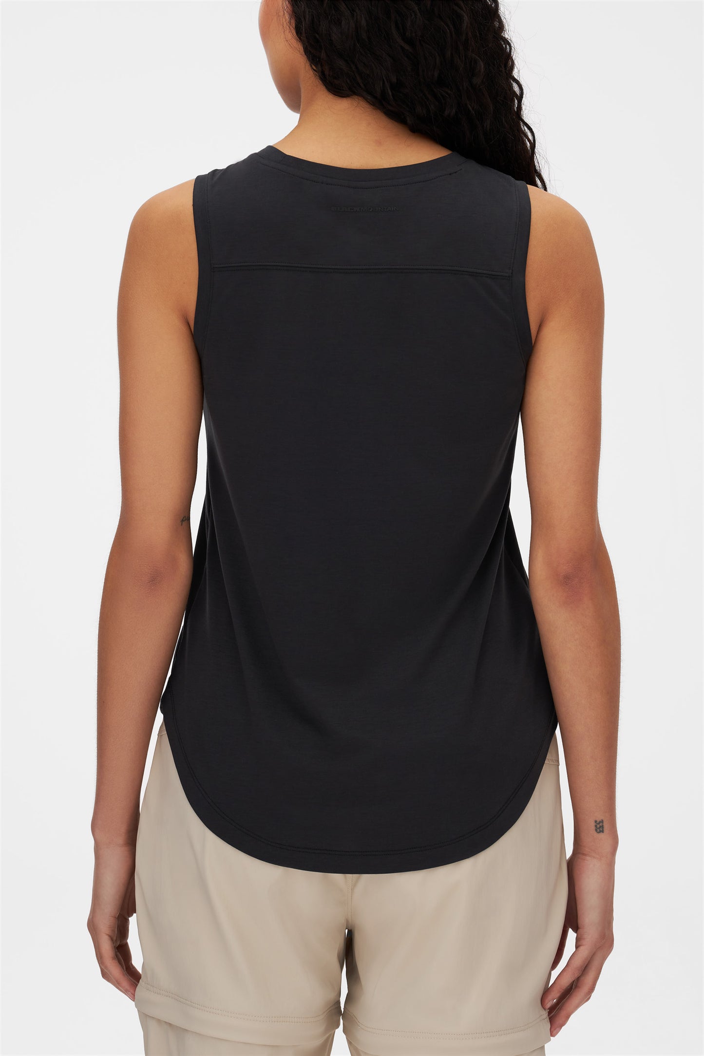 Camisole active en lyocell - Femme && GRIS FONCE