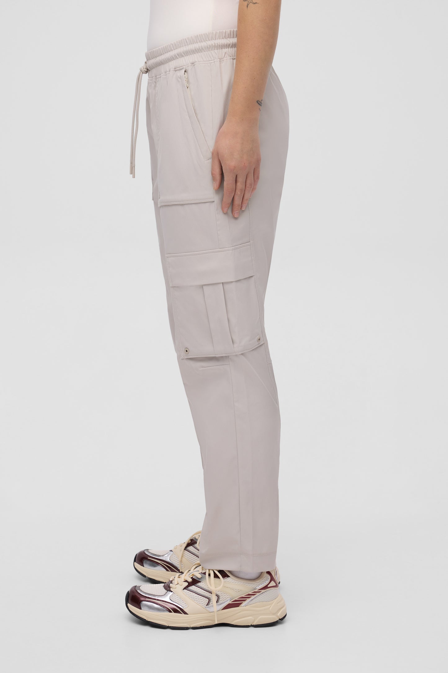 Pantalon cargo technique à séchage rapide - Femme && GRIS