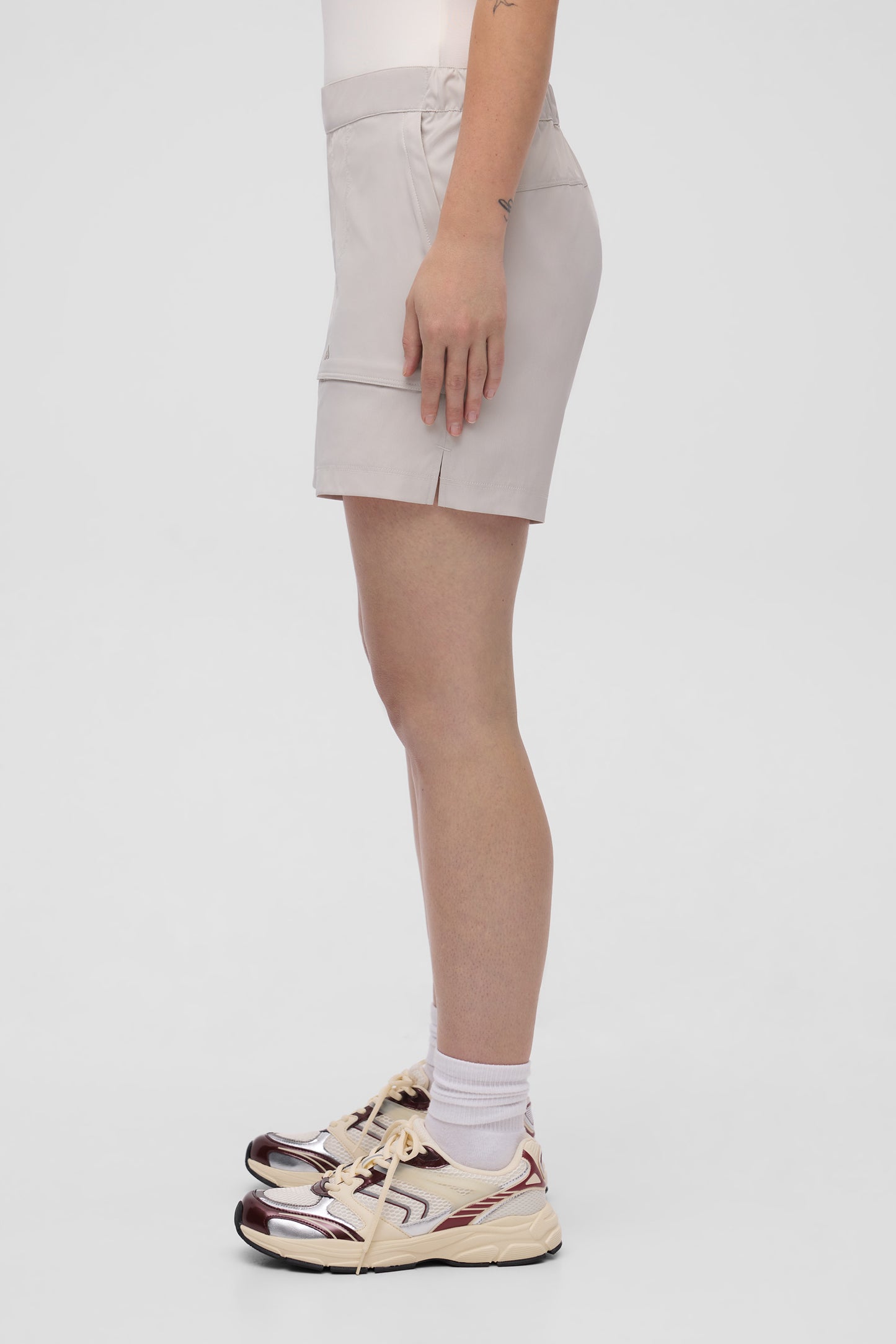 Short cargo technique à séchage rapide - Femme && GRIS