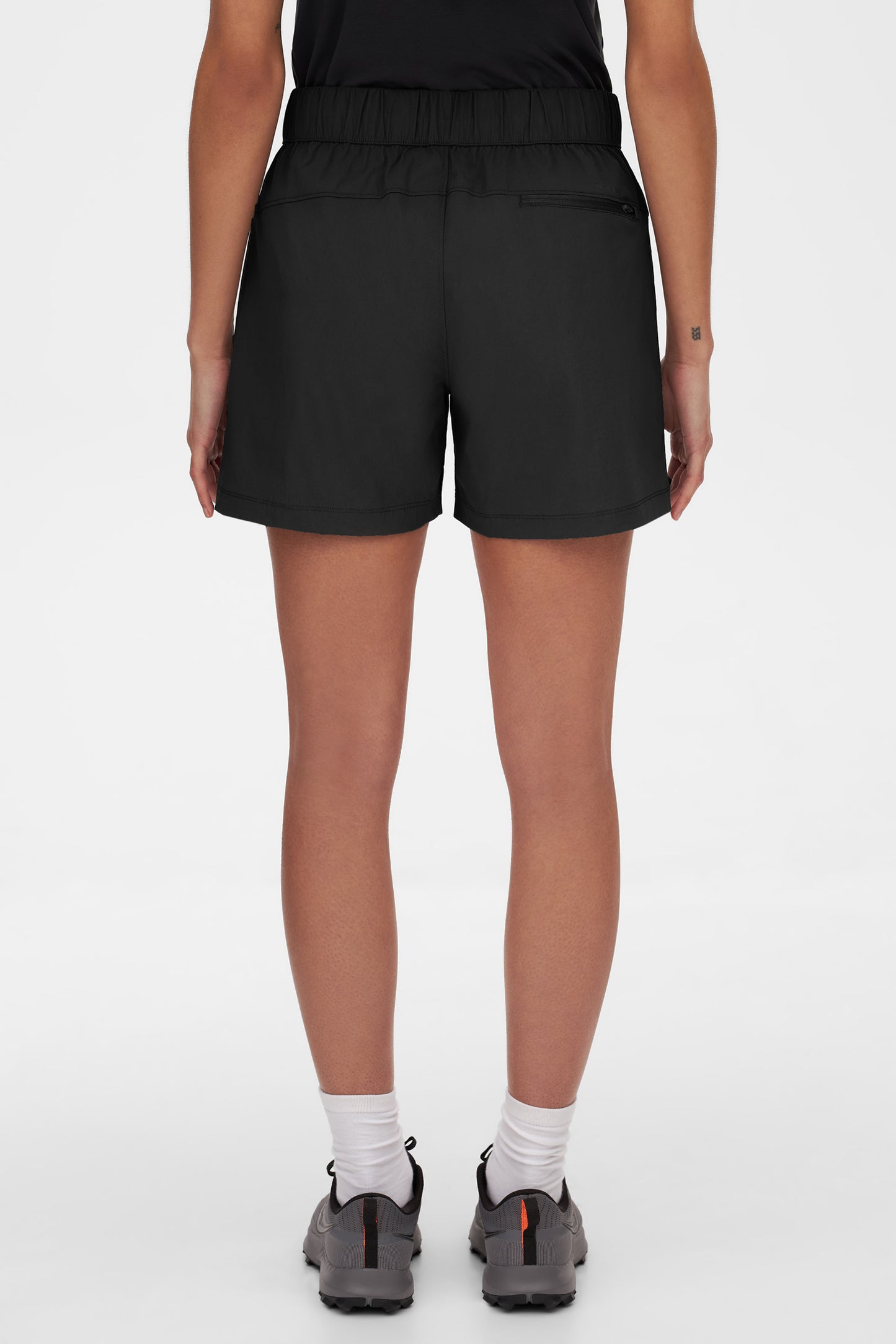 Short ultraextensible à séchage rapide - Femme && GRIS FONCE