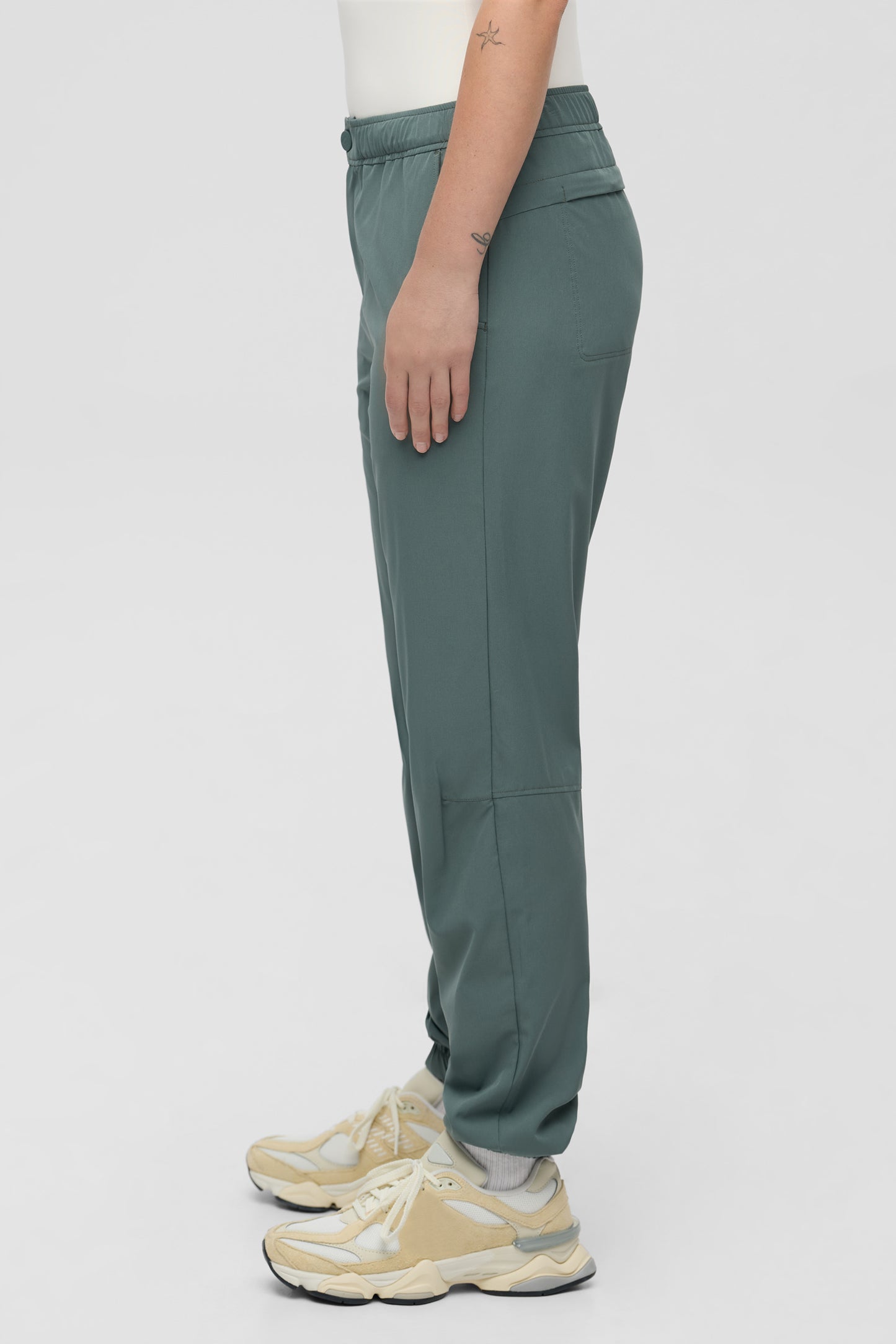 Pantalon jogger à séchage rapide - Femme && VERT