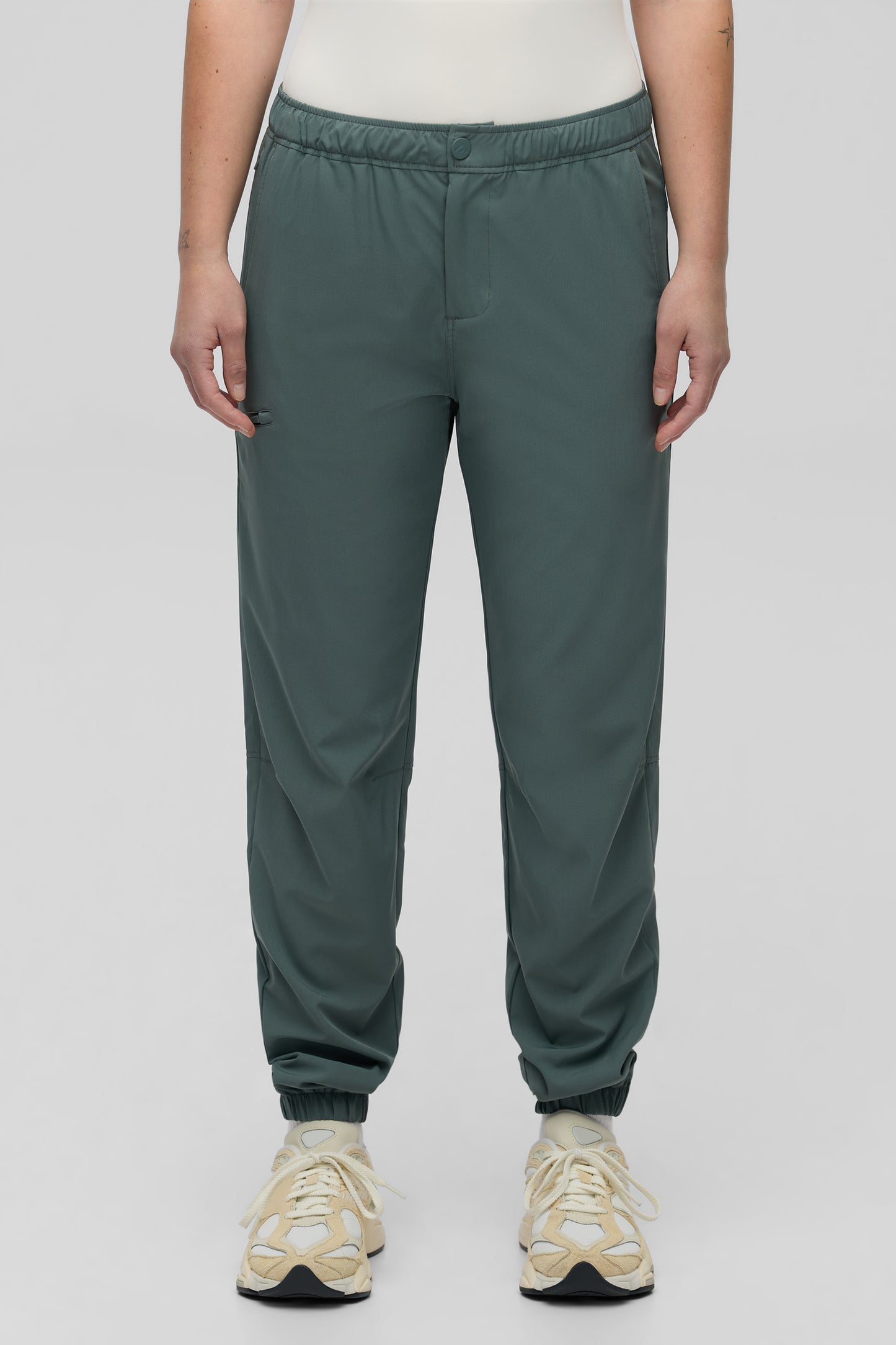 Pantalon jogger à séchage rapide - Femme && VERT