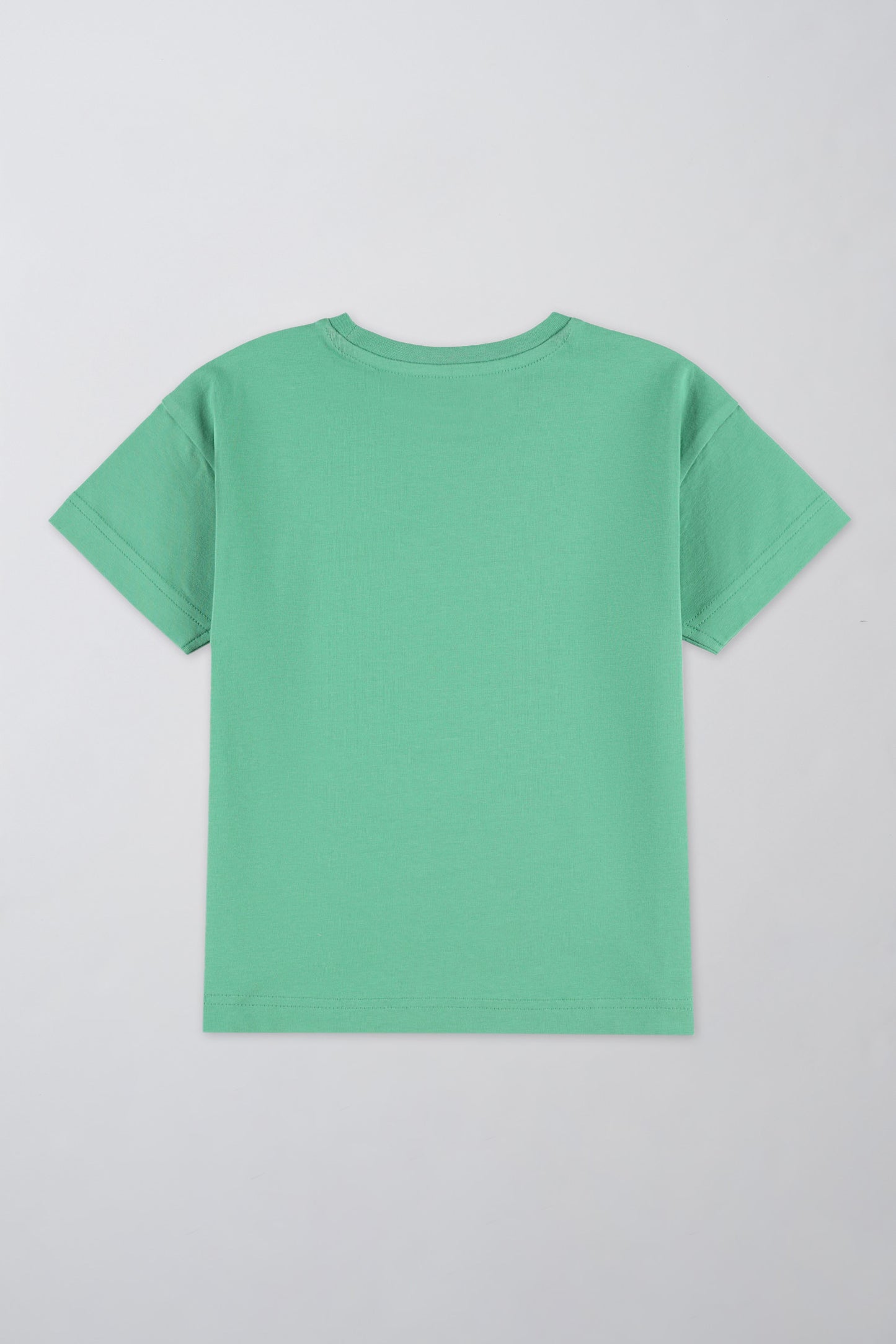 T-shirt léger en coton - Enfant garçon && VERT
