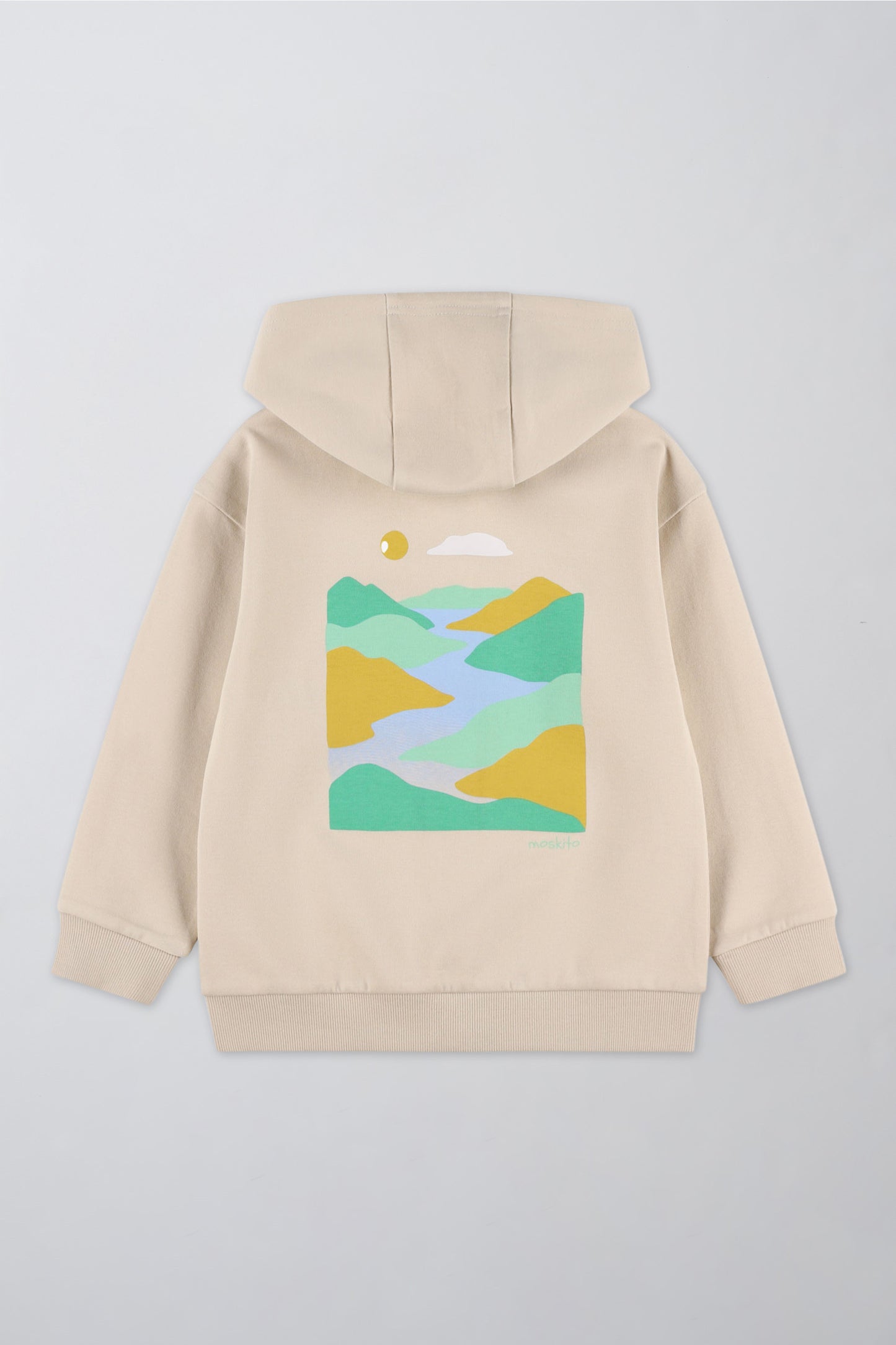 Veste en coton ouaté à capuchon - Enfant garçon && BEIGE