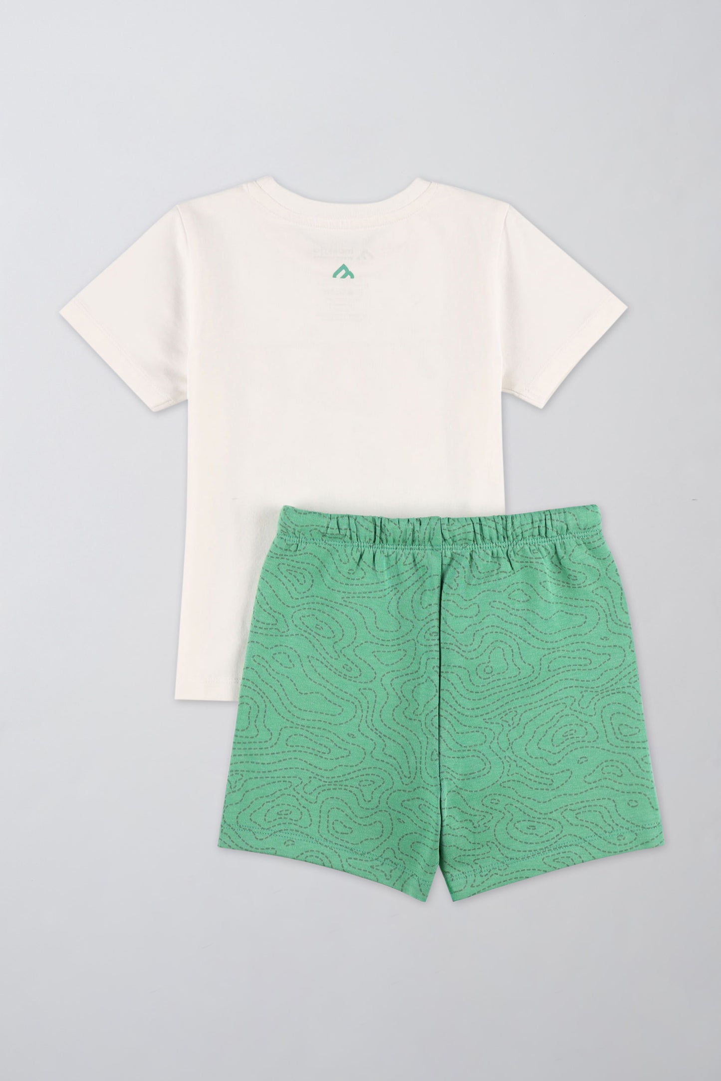 Ensemble coloré avec t-shirt et short - Enfant garçon && BLANC