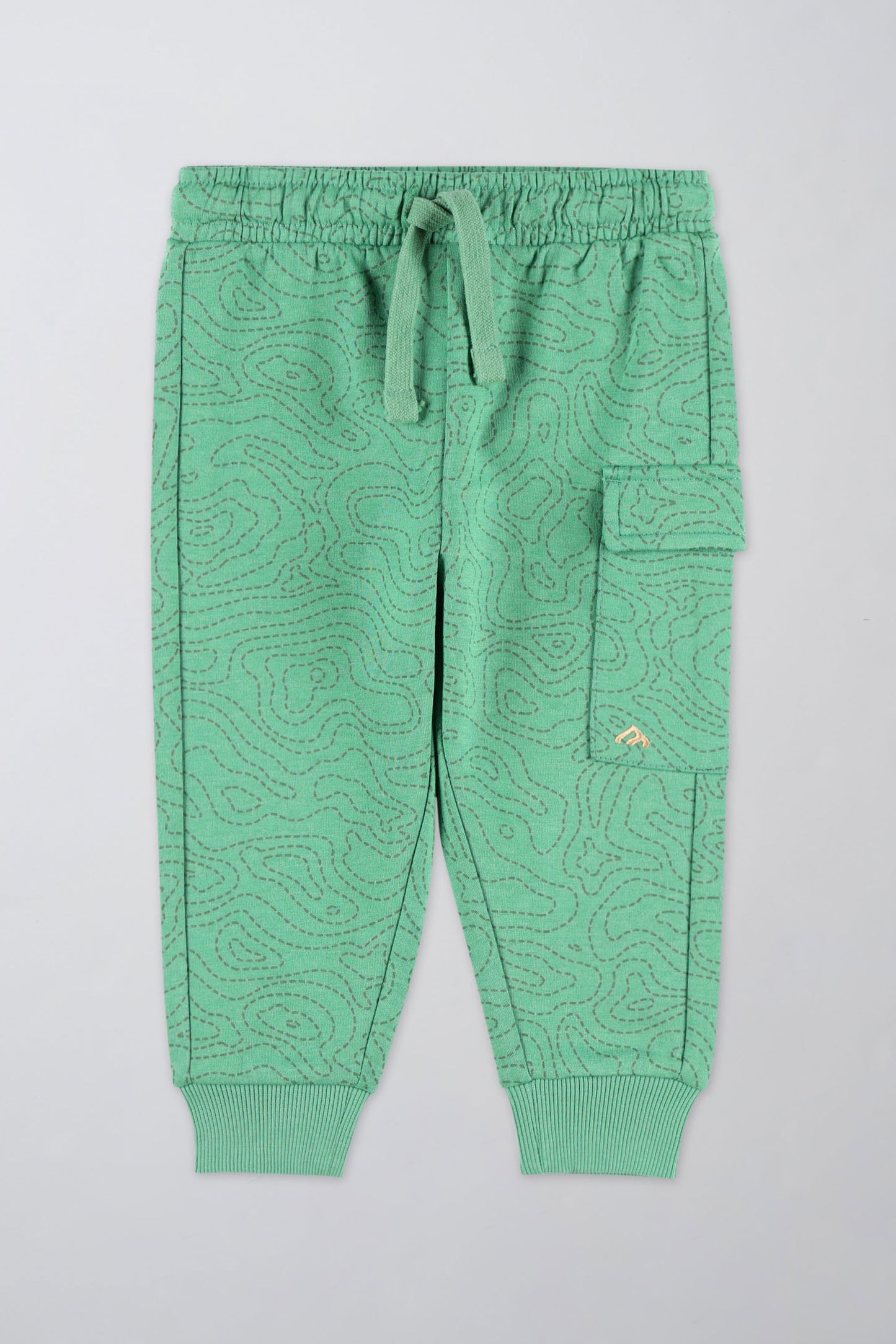 Pantalon jogger extensible - Bébé garçon && VERT/MULTI
