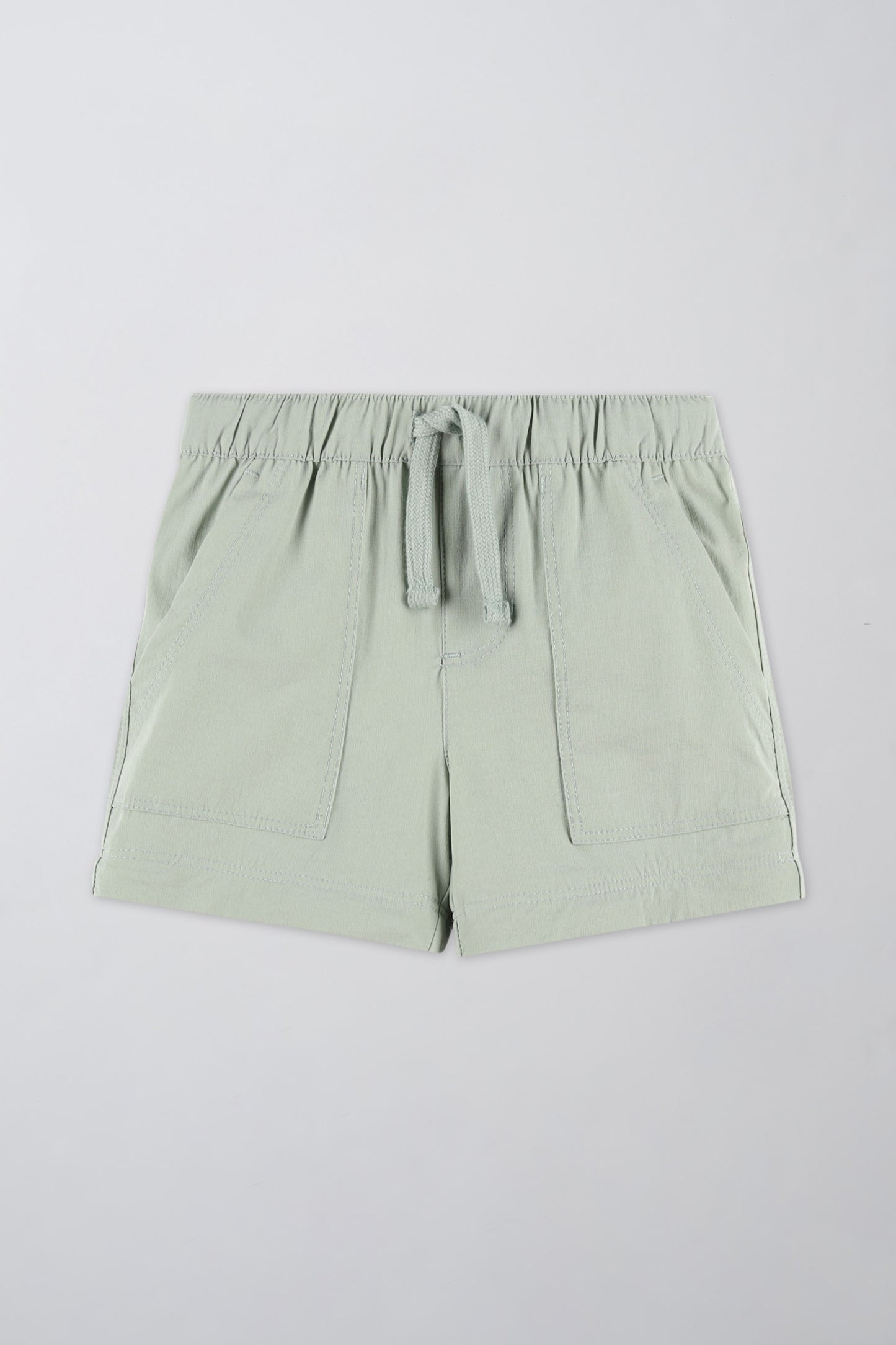 Pantalon résistant convertible en short - Enfant fille && VERT