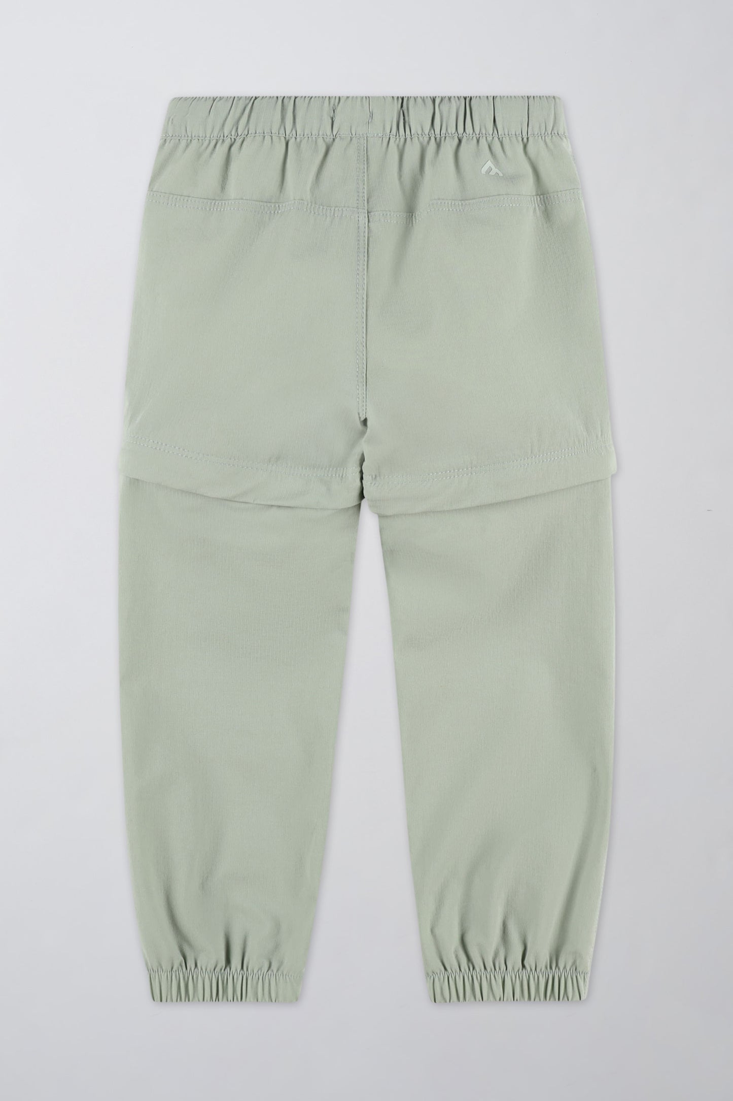 Pantalon résistant convertible en short - Enfant fille && VERT