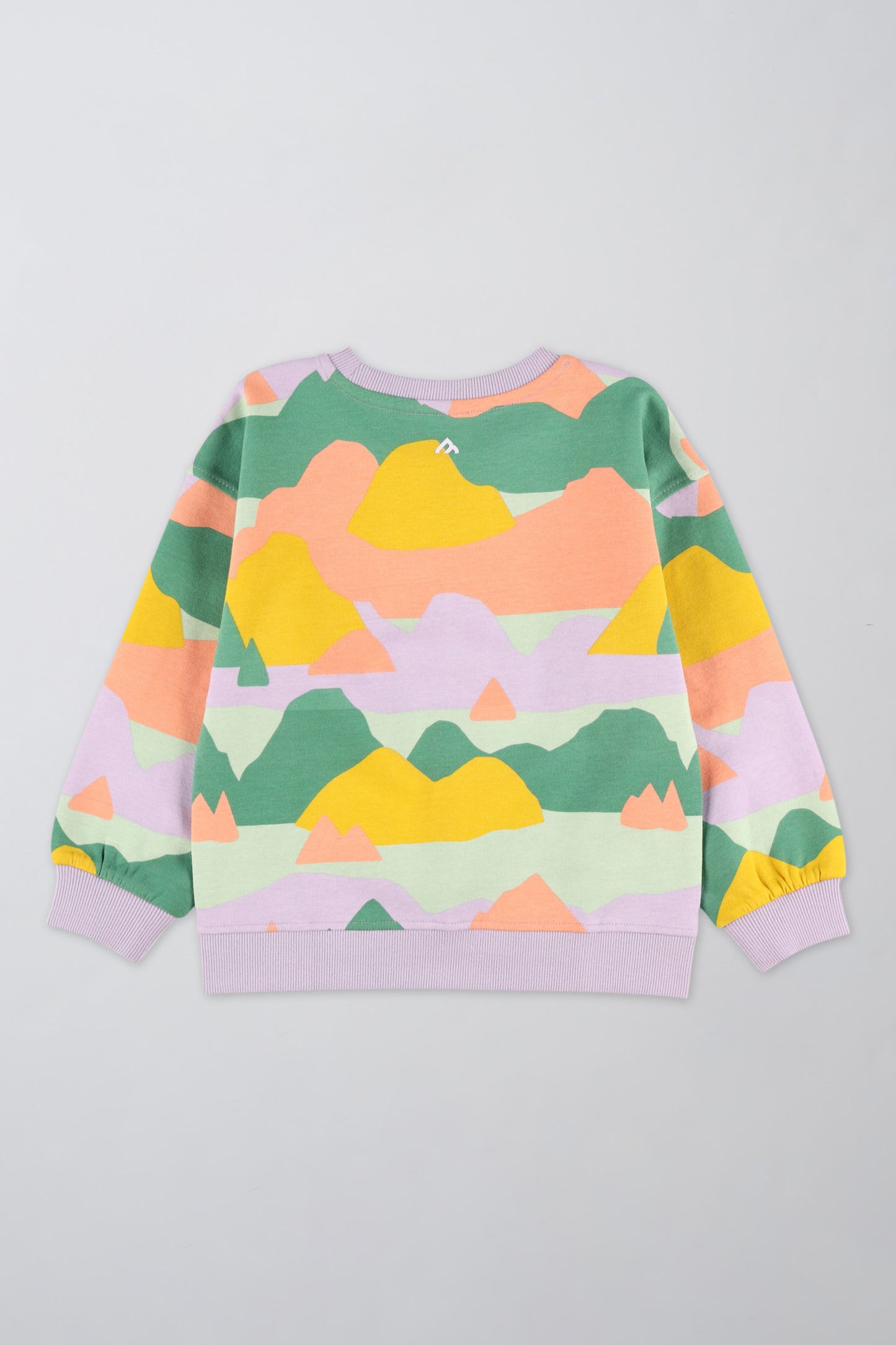 Chandail en coton ouaté respirant - Enfant fille && LILAS MULTI