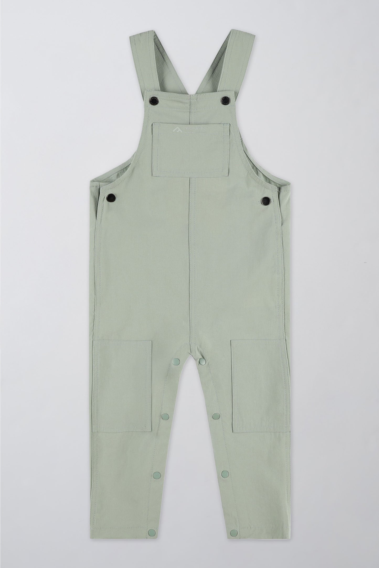 Salopette extensible en ripstop - Bébé fille && VERT