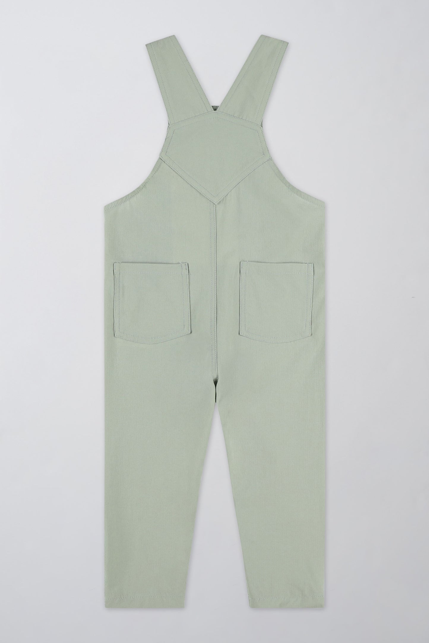 Salopette extensible en ripstop - Bébé fille && VERT