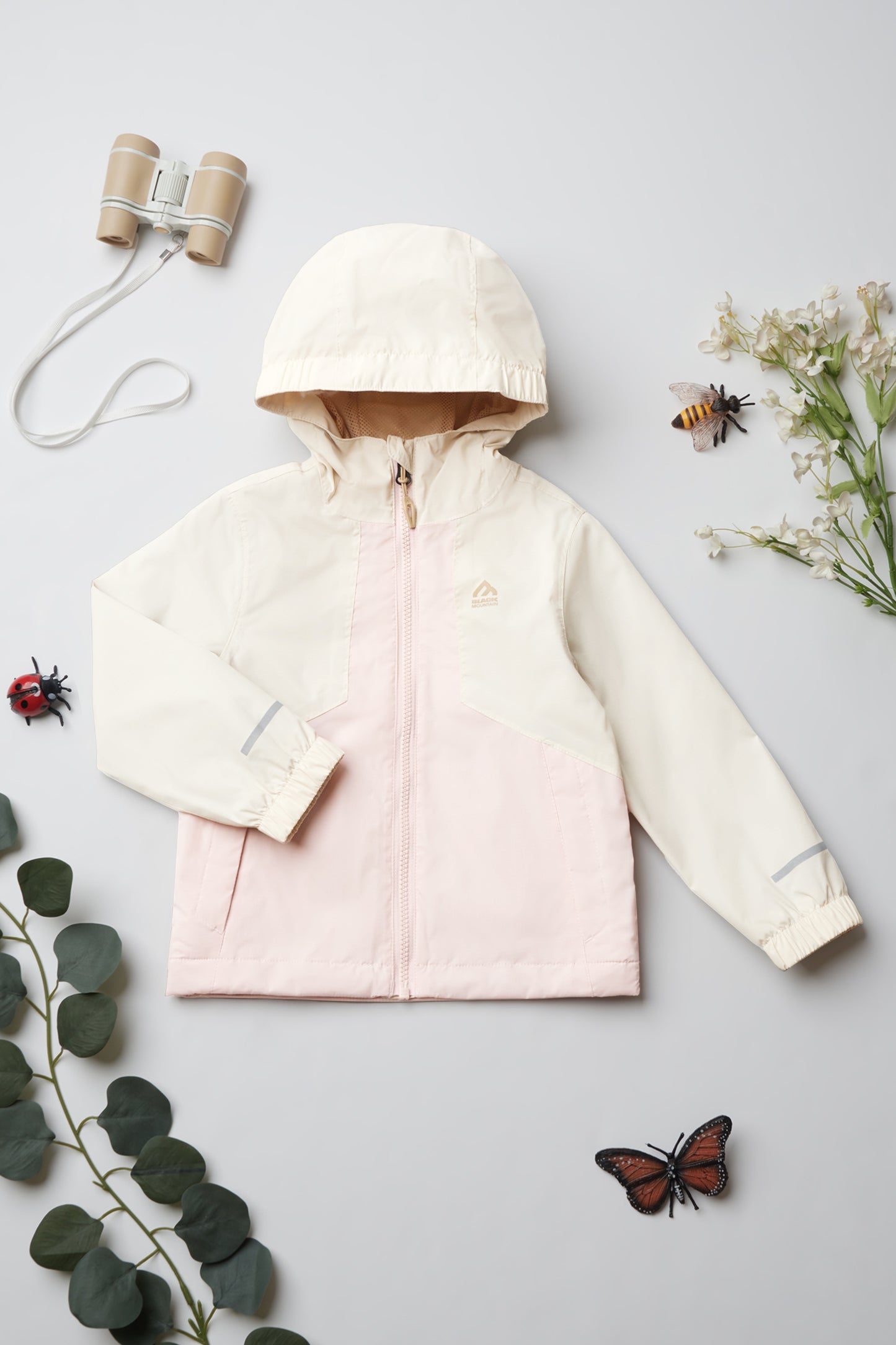 Manteau imperméable performant - Enfant fille && ROSE