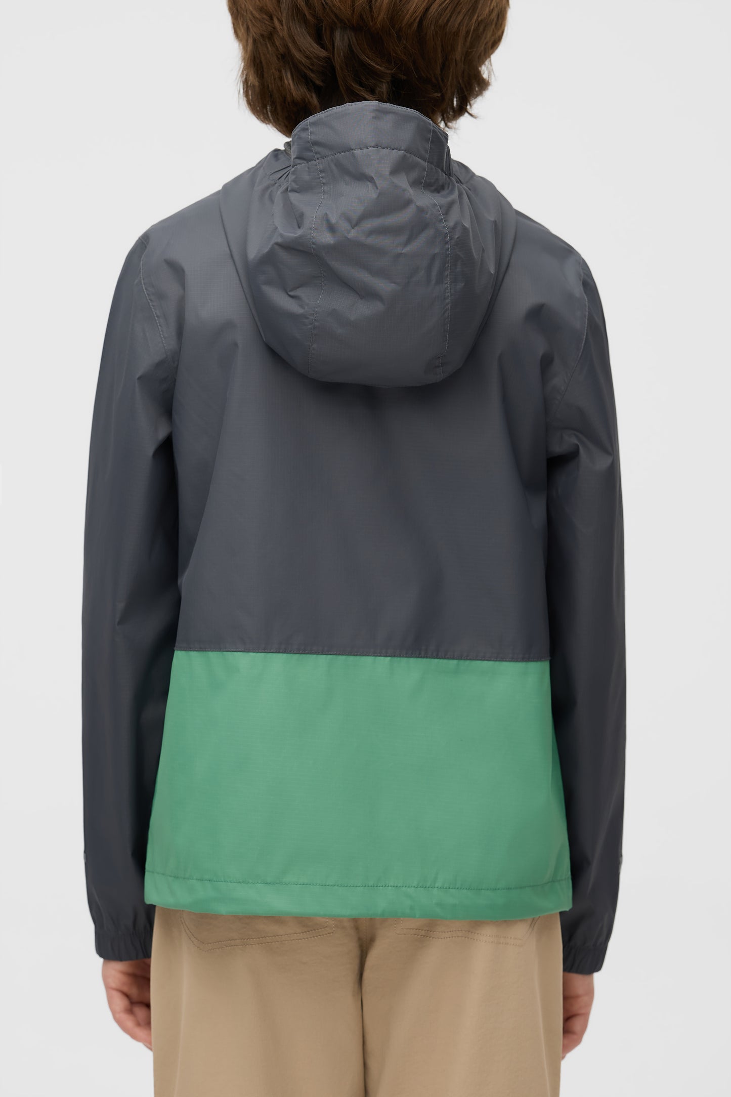 Manteau imperméable performant - Ado garçon && GRIS
