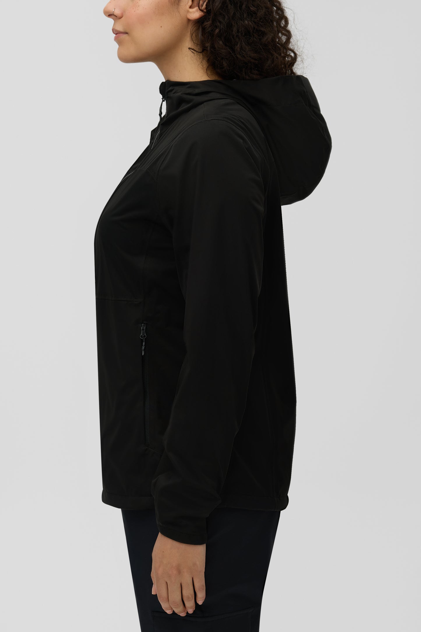 Manteau long imperméable performant - Femme && NOIR