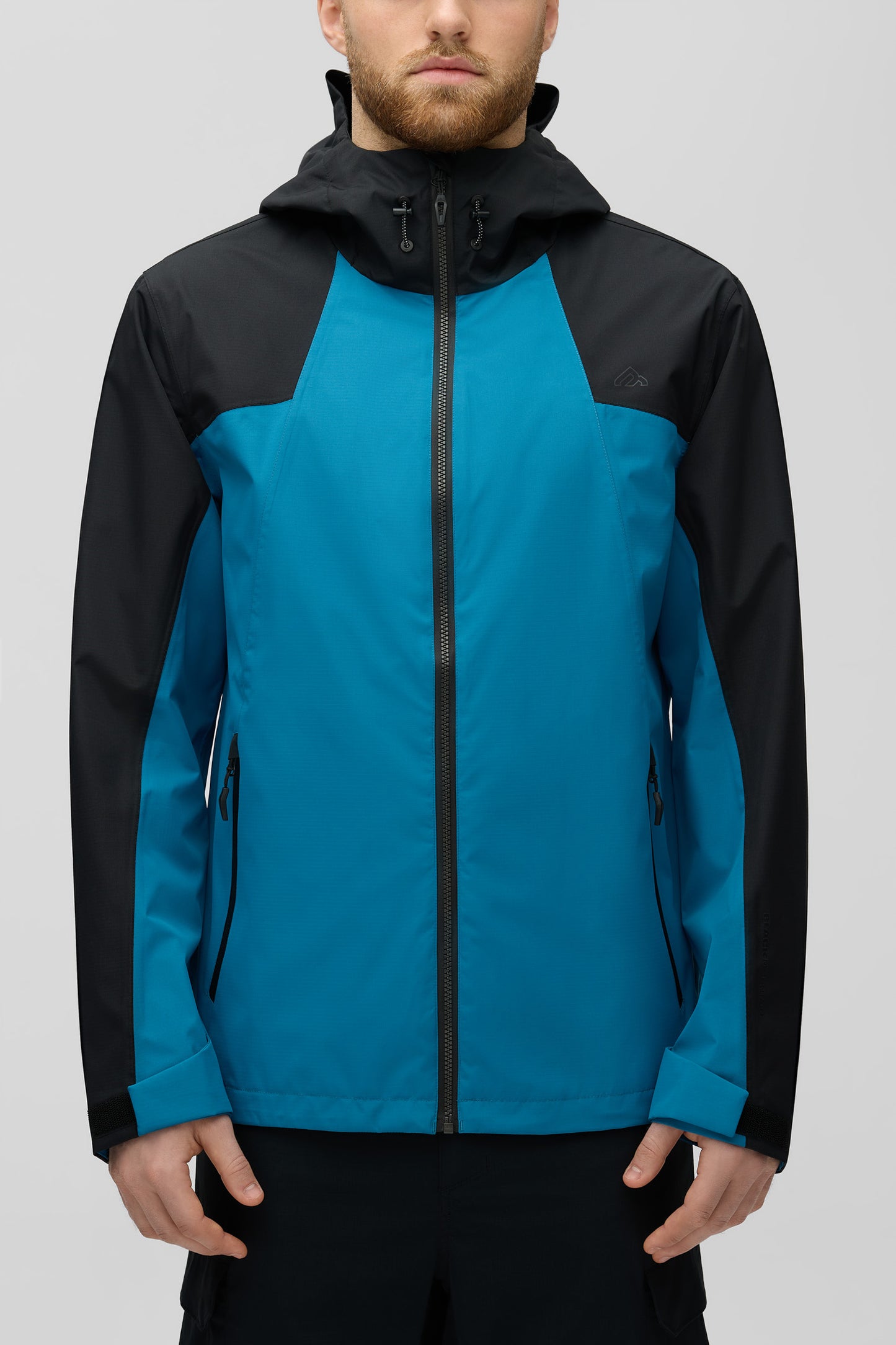 Manteau imperméable sport - Homme && TURQUOISE
