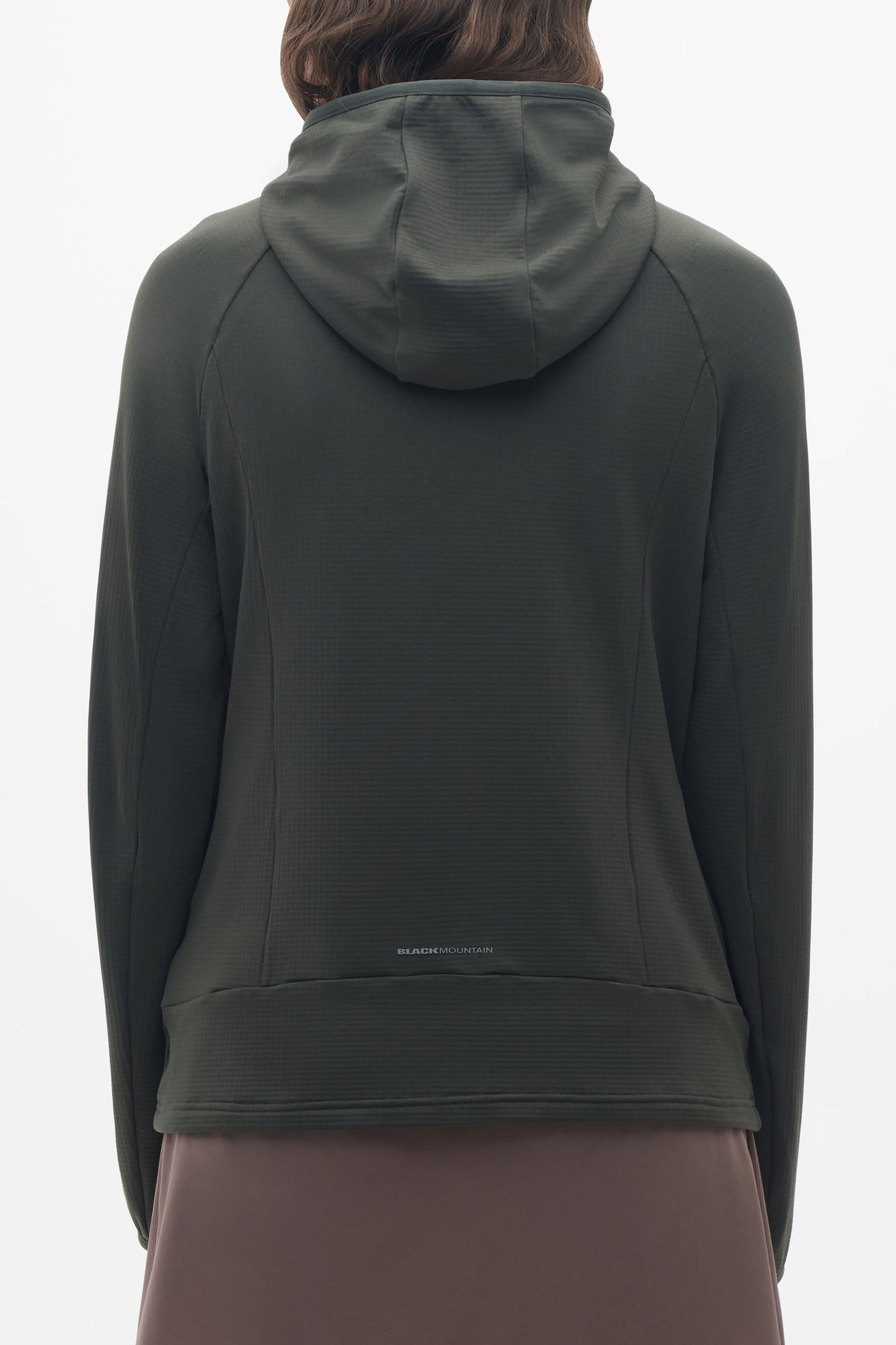 Veste à capuchon ultra-extensible - Femme && KAKI