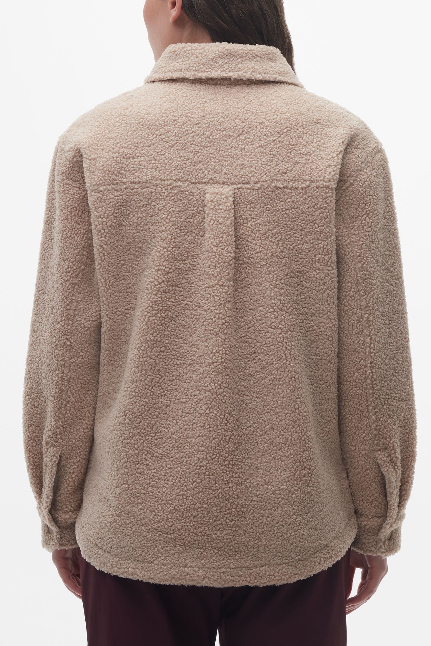 Veste en sherpa ultra-doux - Femme && BEIGE