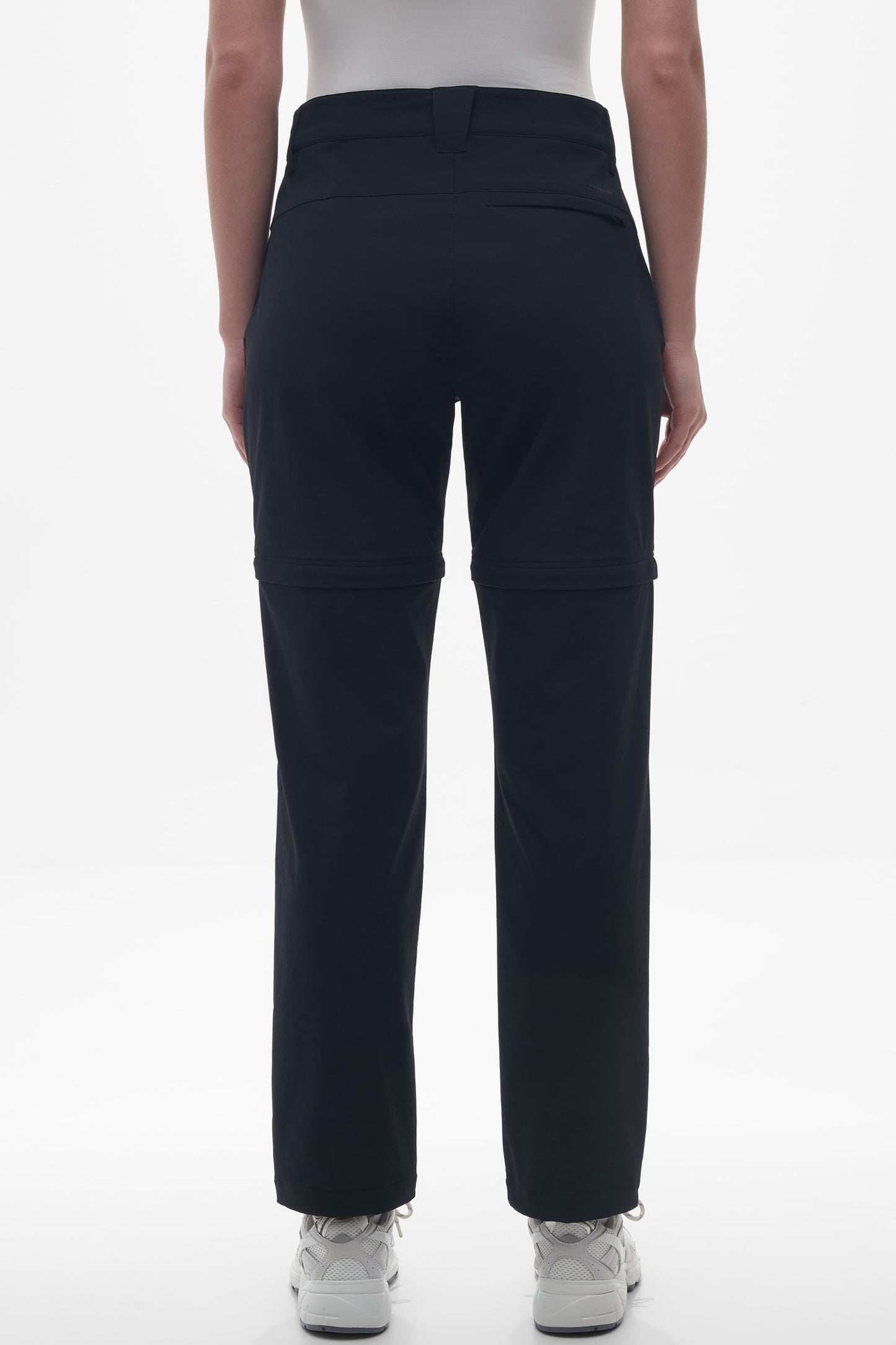 Pantalon technique convertible en short - Femme && NOIR