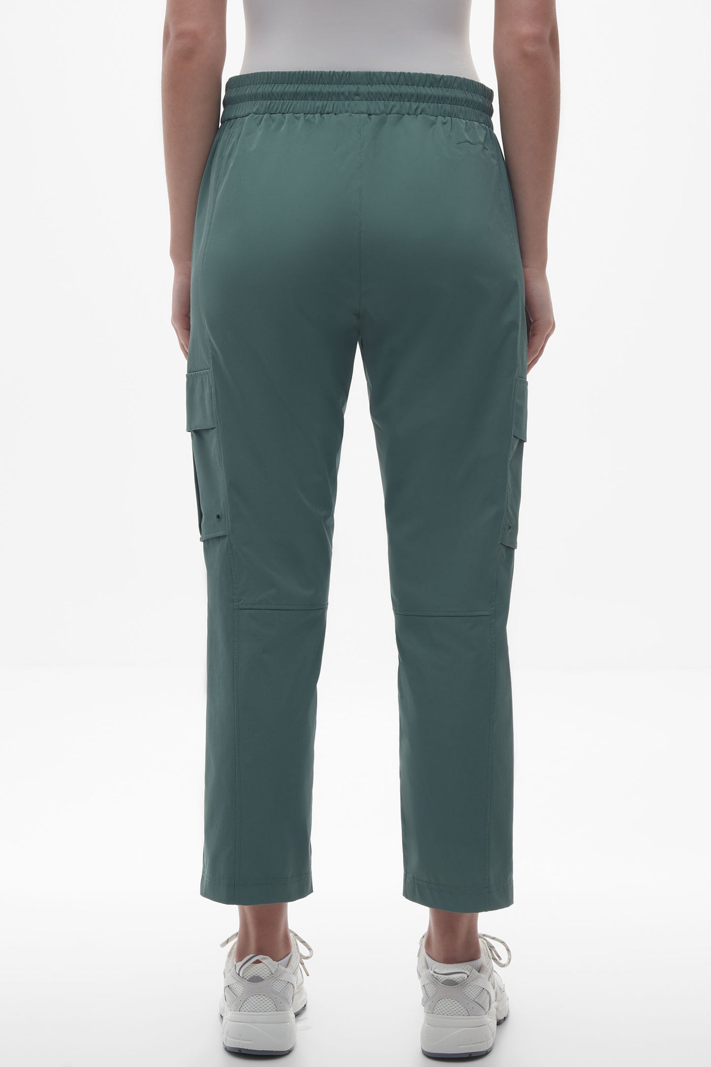 Pantalon cargo 7/8 séchage rapide - Femme && VERT