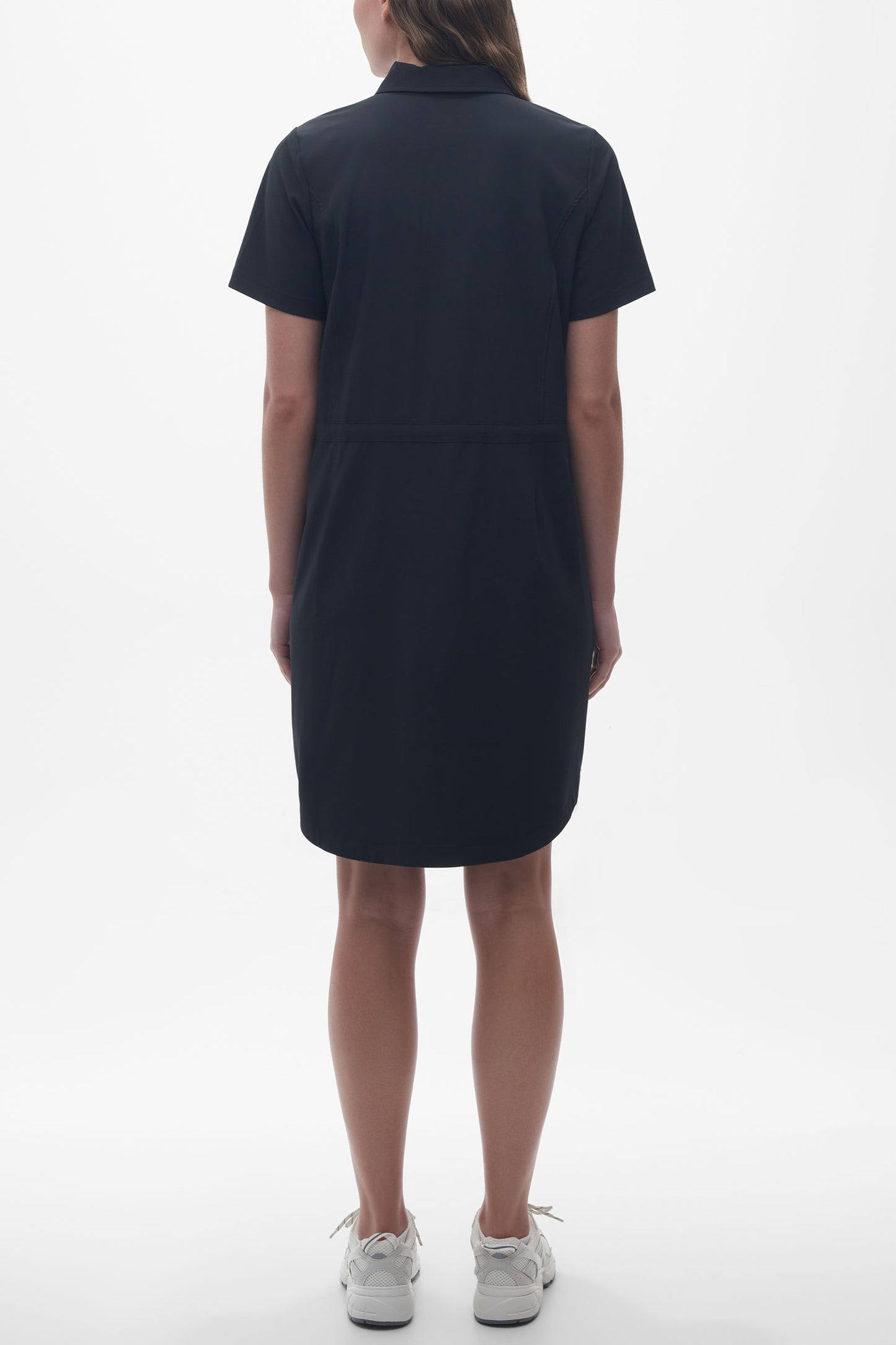 Robe antifroissement et résistante aux taches - Femme && NOIR