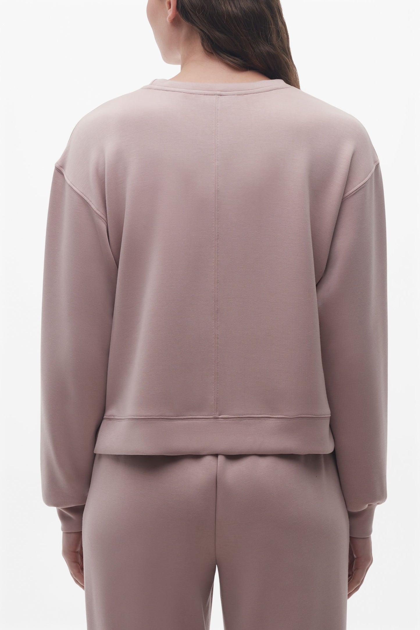 Chandail écourté ultradoux - Femme && ROSE