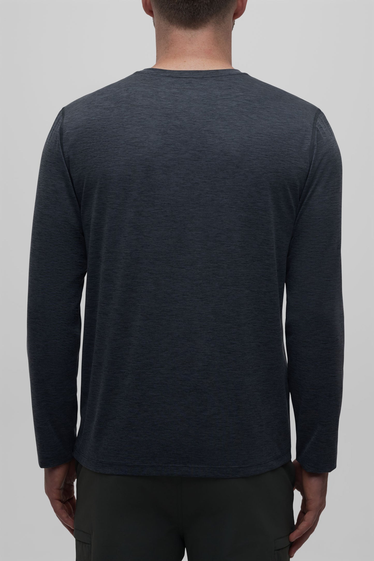 T-shirt ultradoux évacuant l'humidité - Homme && CHARBON MIXTE