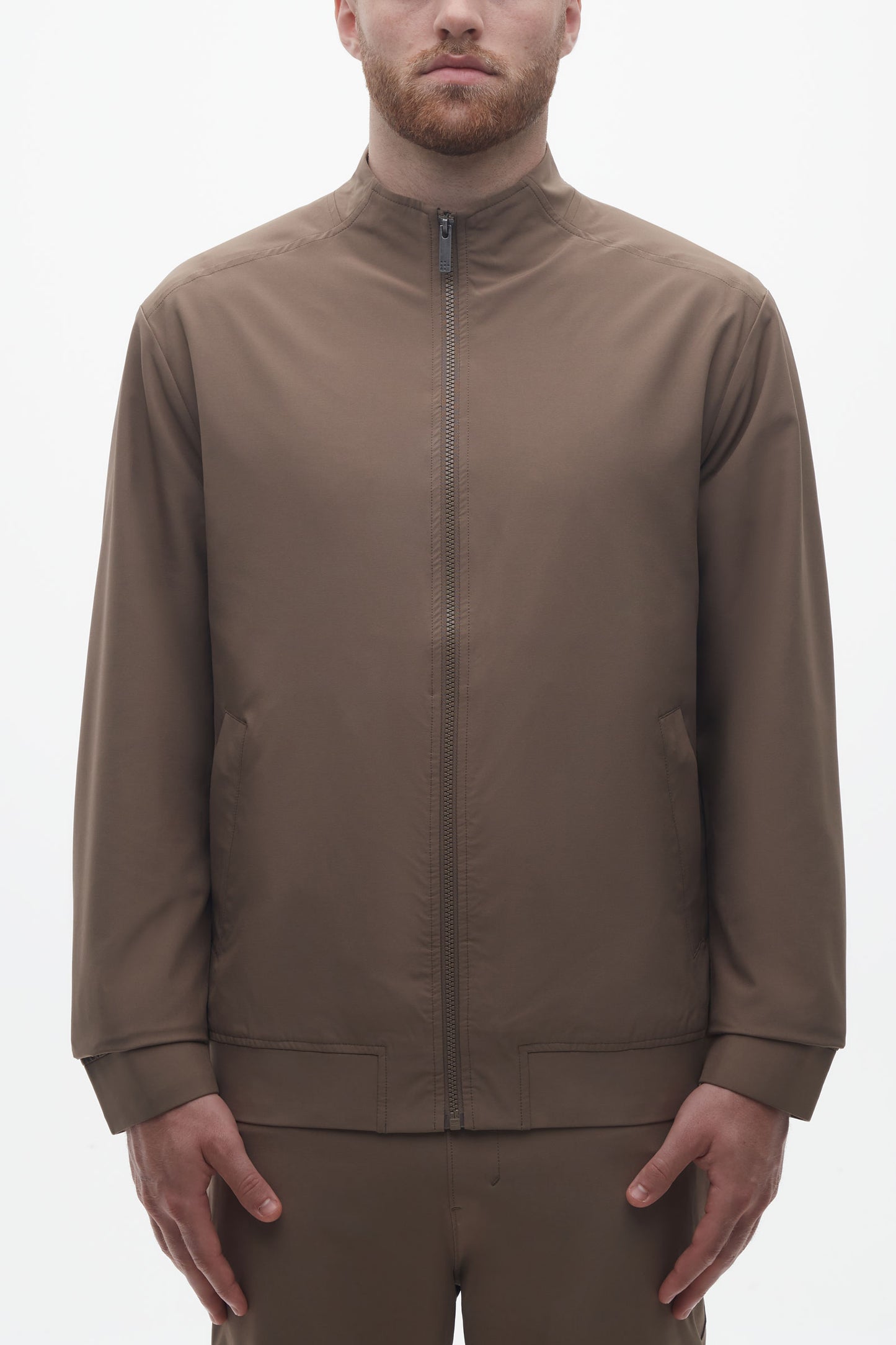 Veste aviateur à séchage rapide - Homme && BRUN