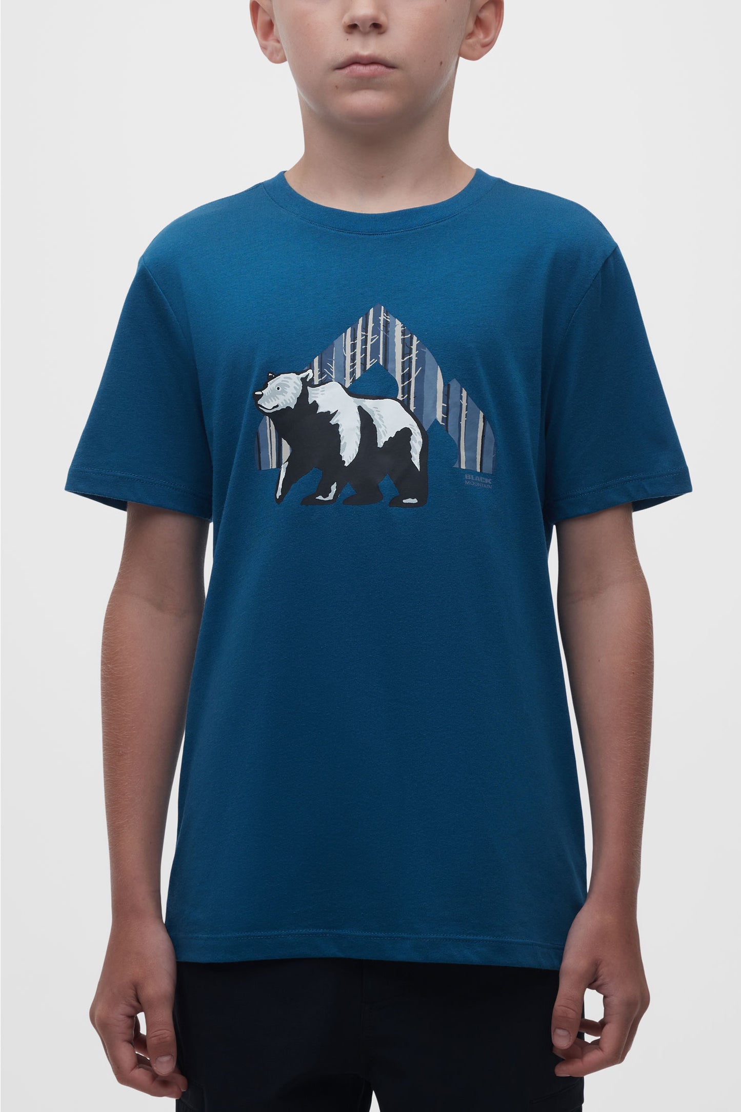 T-shirt col rond organique - Ado garçon && SARCELLE