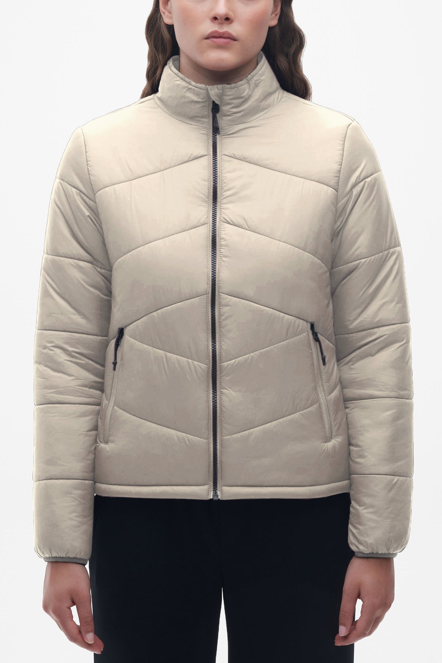 Manteau 3-en-1 coquille rigide - Femme && BRUN
