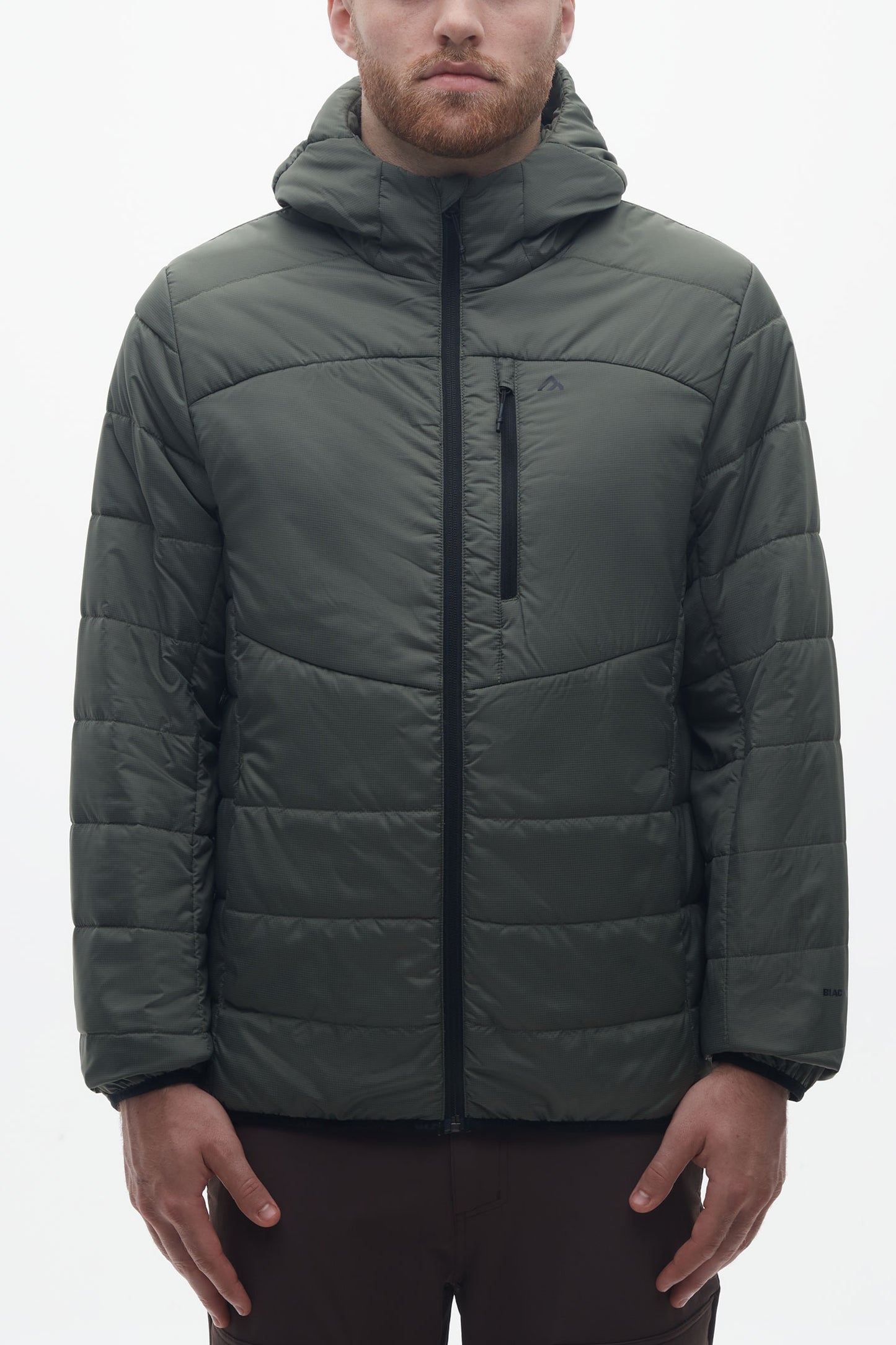 Manteau matelassé résistant à l'eau - Homme && KAKI