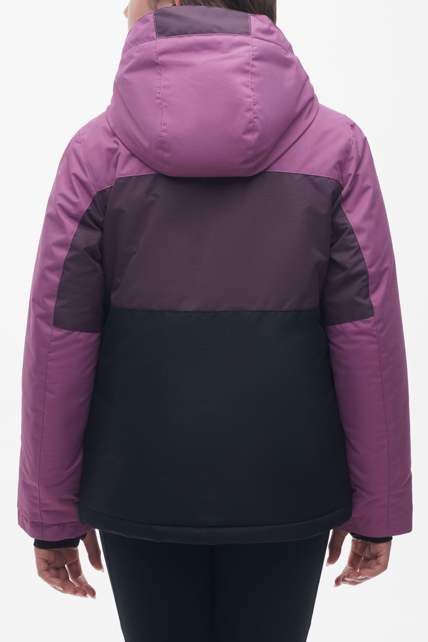 Manteau de ski imperméable - Ado fille && MAUVE